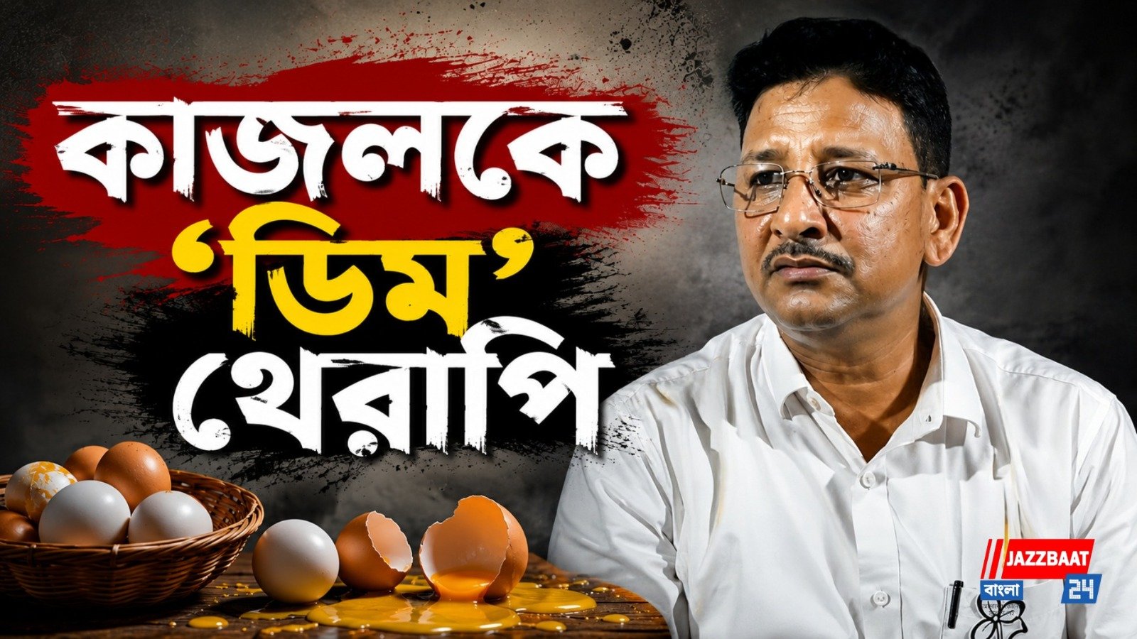 কাজল শেখকে লক্ষ্য করে ডিম! উঠল 'চোর চোর' স্লোগান