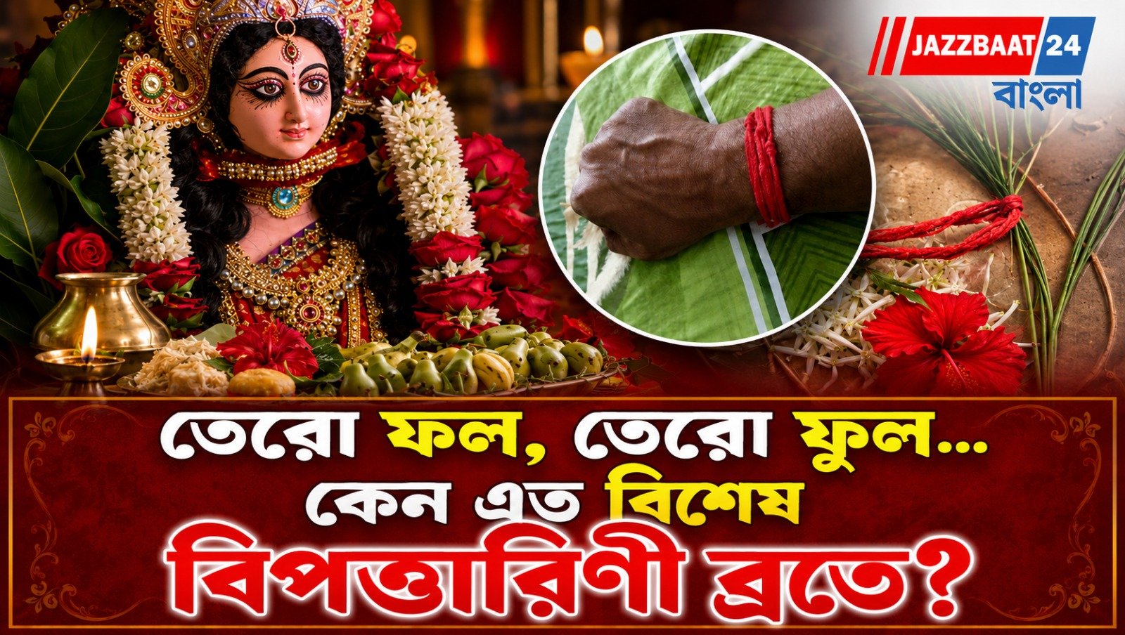 তেরো ফল, তেরো ফুল... কেন এত বিশেষ বিপত্তারিণী ব্রতে?