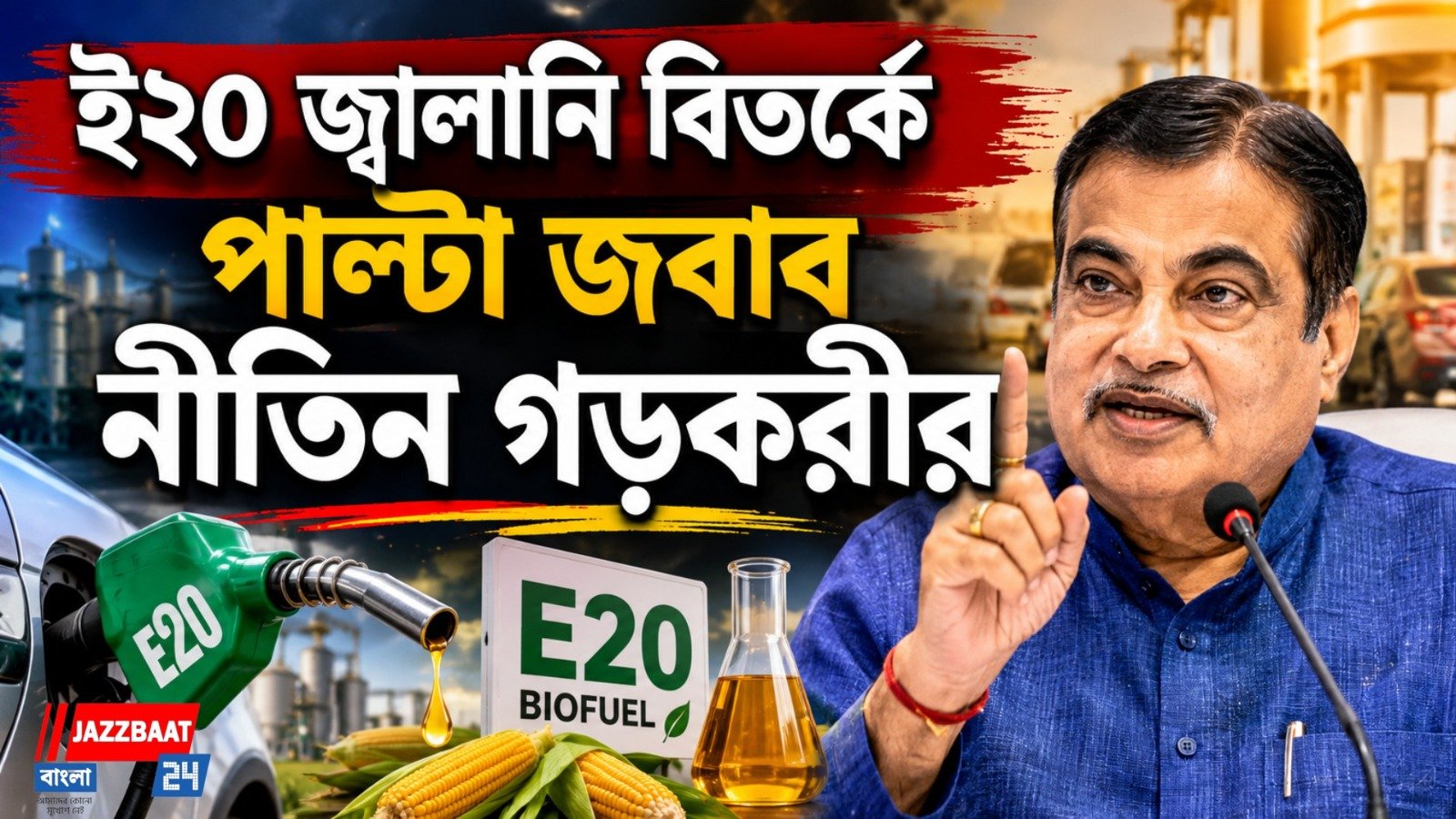 ‘১০০% পেট্রল ব্যবহার করলে করুন, তবে বেশি খরচ হবে’, স্পষ্ট বার্তা গড়করীর