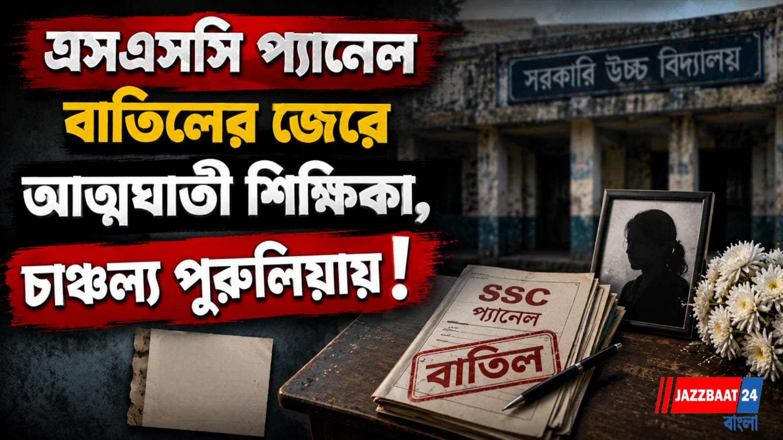 চাকরির অনিশ্চয়তা ও মানসিক অবসাদ, অকালে ঝরে গেল এক শিক্ষিকার প্রাণ!