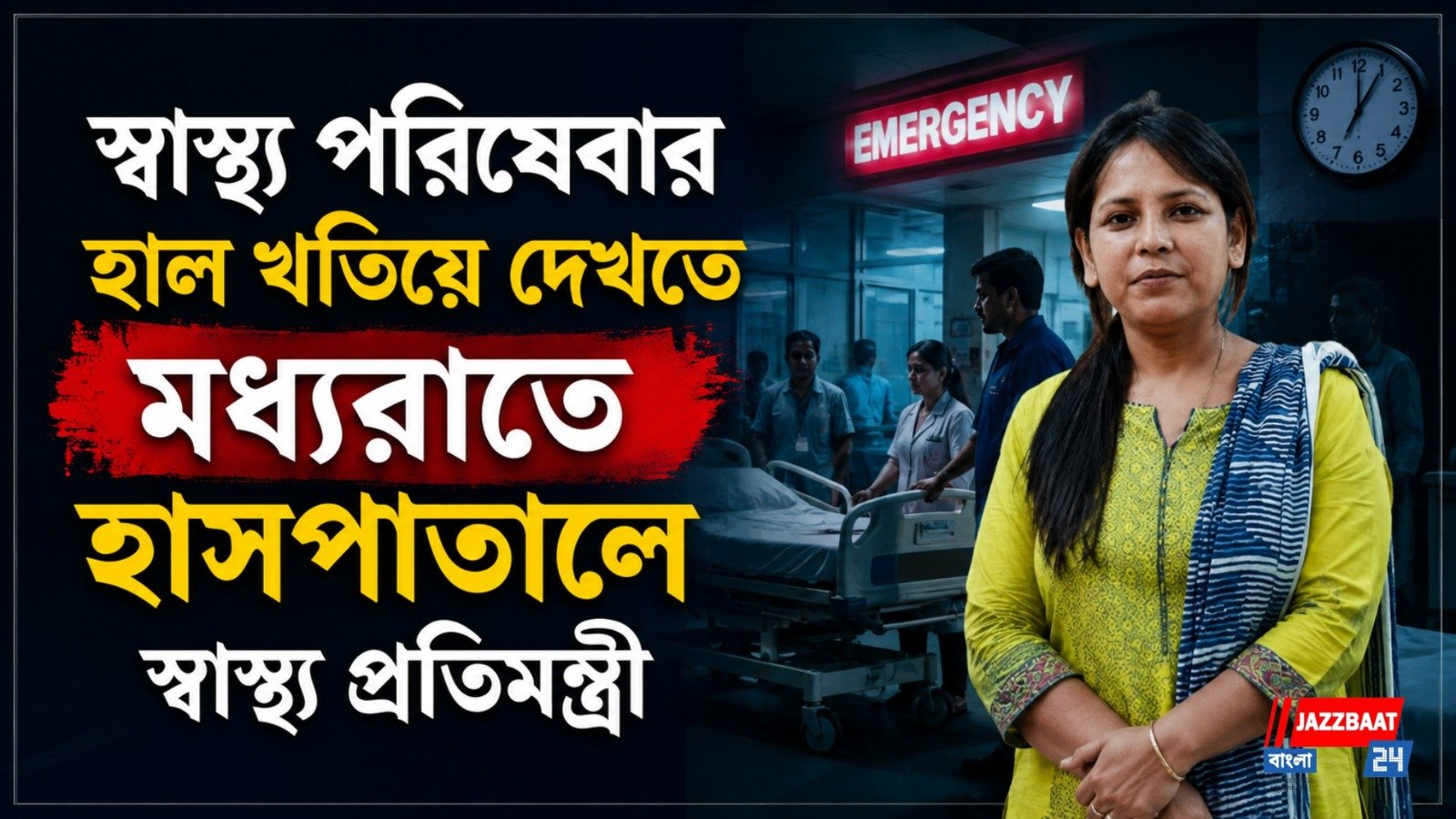 ডাক্তারি ছাত্রীর পরিচয় হাসপাতালে হানা স্বাস্থ্য প্রতিমন্ত্রীর, উঠে এলো করুণ চিত্র!
