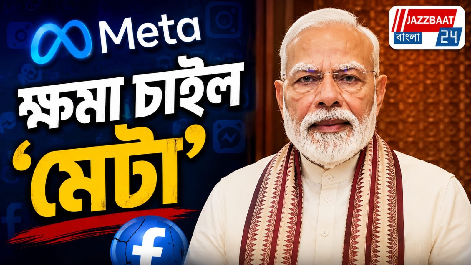 ফেসবুকে হঠাৎ ‘উধাও’ মোদীর ভিডিও! ক্ষমা চাইল মেটা, কী ঘটেছিল?