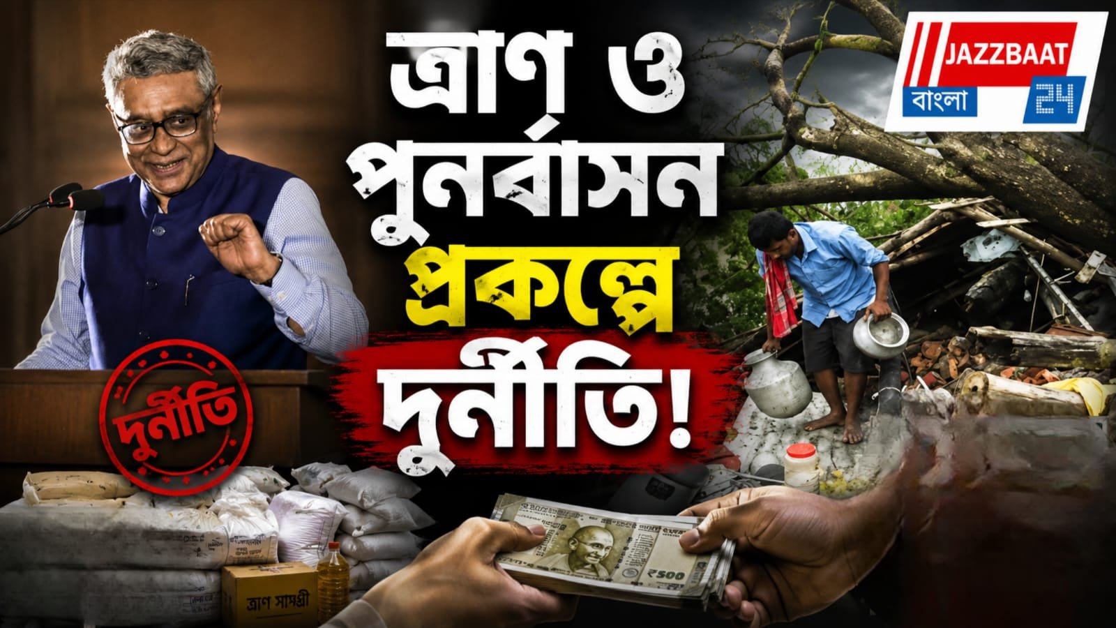 আমফান ত্রাণে বড় কেলেঙ্কারি! কোটি কোটি টাকা অনিয়মের অভিযোগ ক্যাগ রিপোর্টে
