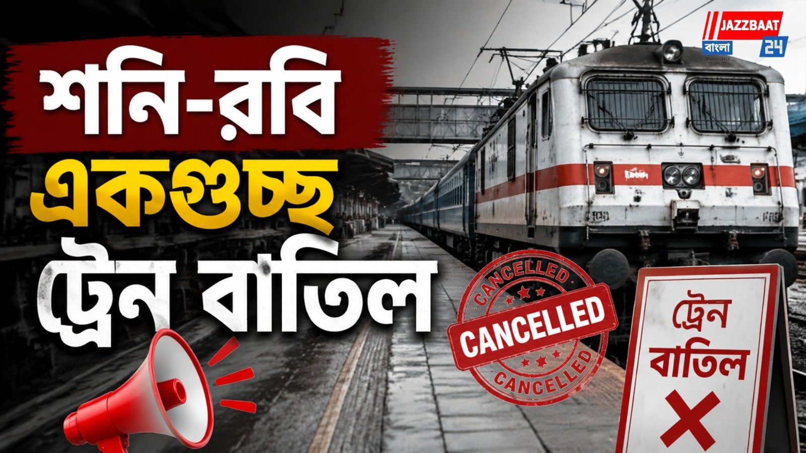 অগাস্টের শুরুতেই ভোগান্তি! বাতিল একাধিক লোকাল ট্রেন