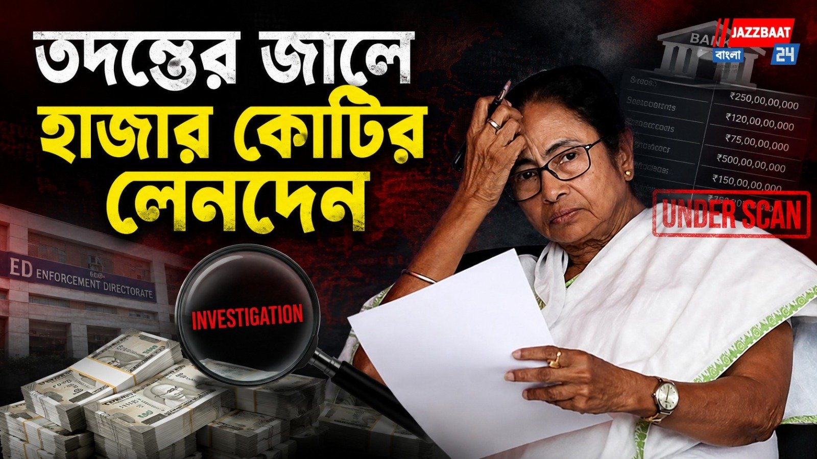 হাইকোর্টের স্বস্তি ২৪ ঘণ্টাও টিকল না! কালীঘাট তৃণমূলের আরও ১২ ব্যাঙ্ক অ্যাকাউন্ট ফ্রিজ