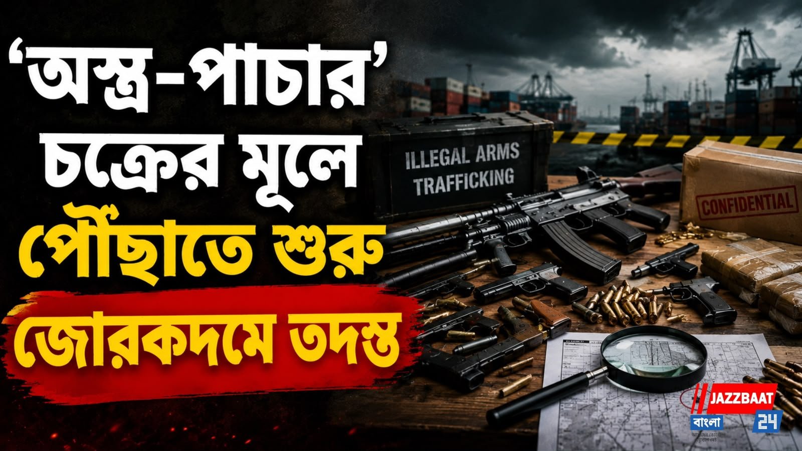 'এসটিএফ' এবং 'নিশ্চিন্দা থানা'র যৌথ অভিযান, উদ্ধার অস্ত্রশস্ত্র