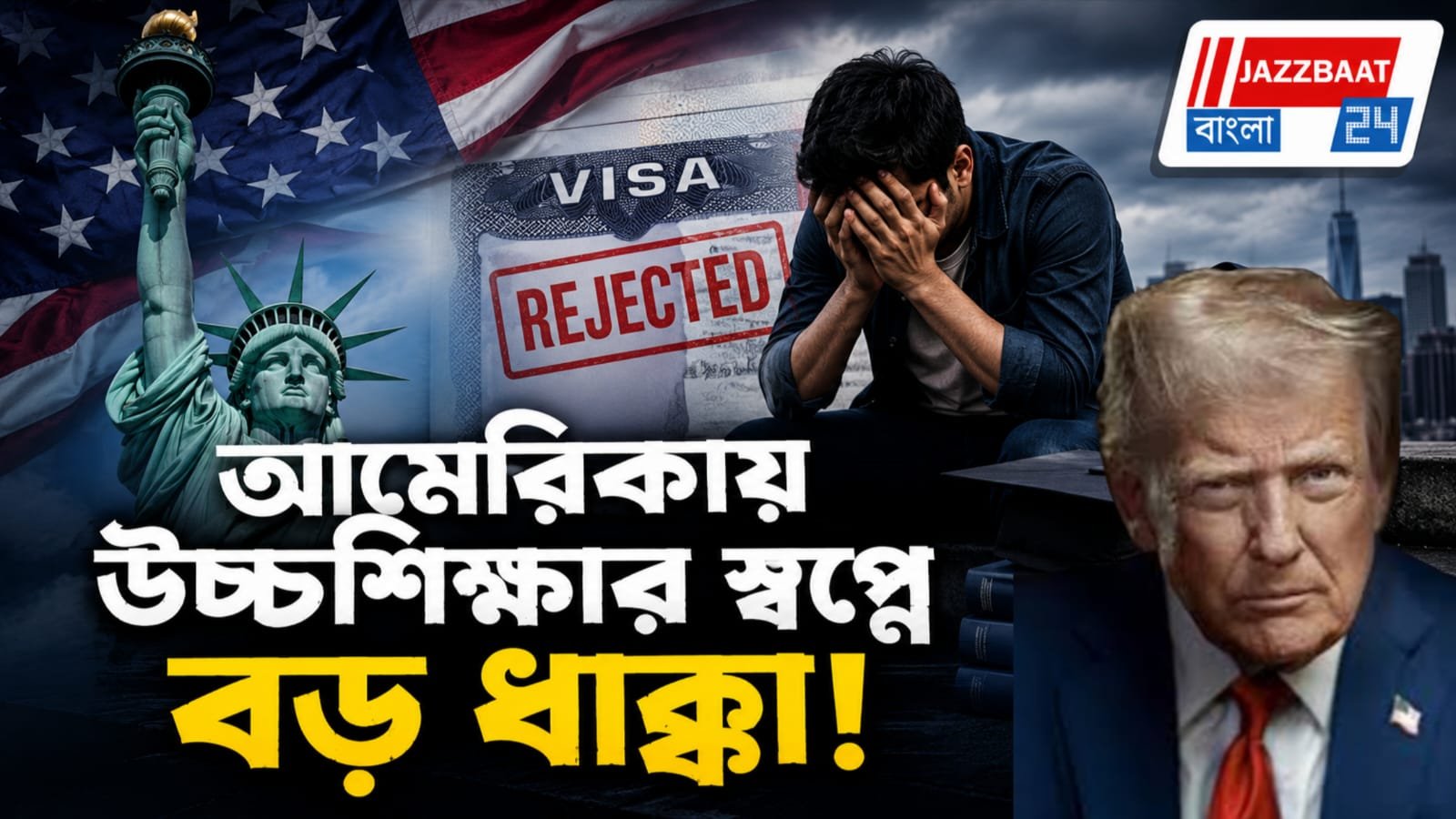 'দ্য আমেরিকান ড্রিম' হতে পারে আরও ব্যয়বহুল! বিদেশি  জন্য আসছে নতুন নিয়ম