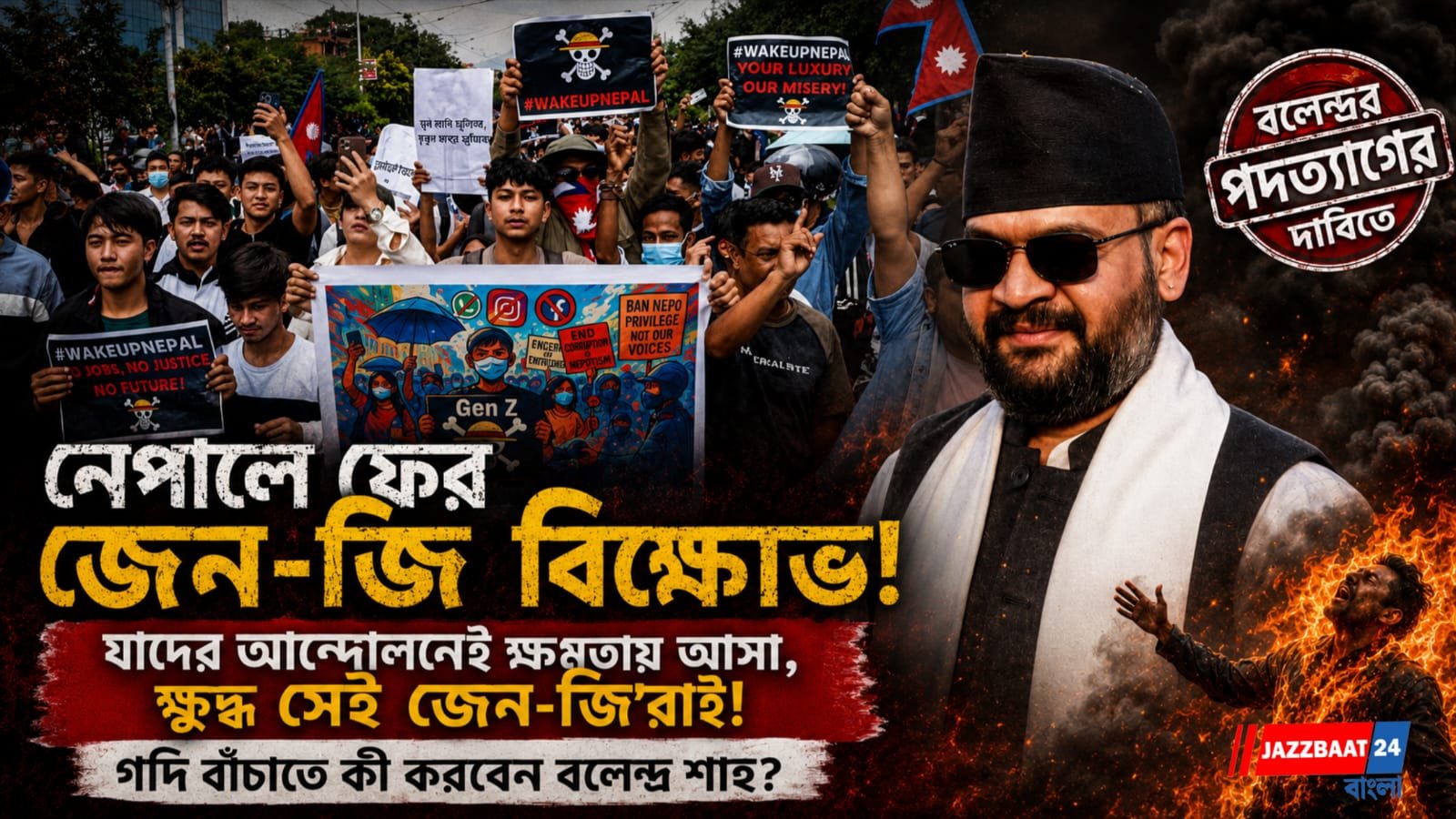 যাদের আন্দোলনেই ক্ষমতায় আসা, ক্ষুব্ধ সেই জেন-জি’রাই! গদি বাঁচাতে কী করবেন বলেন্দ্র শাহ?