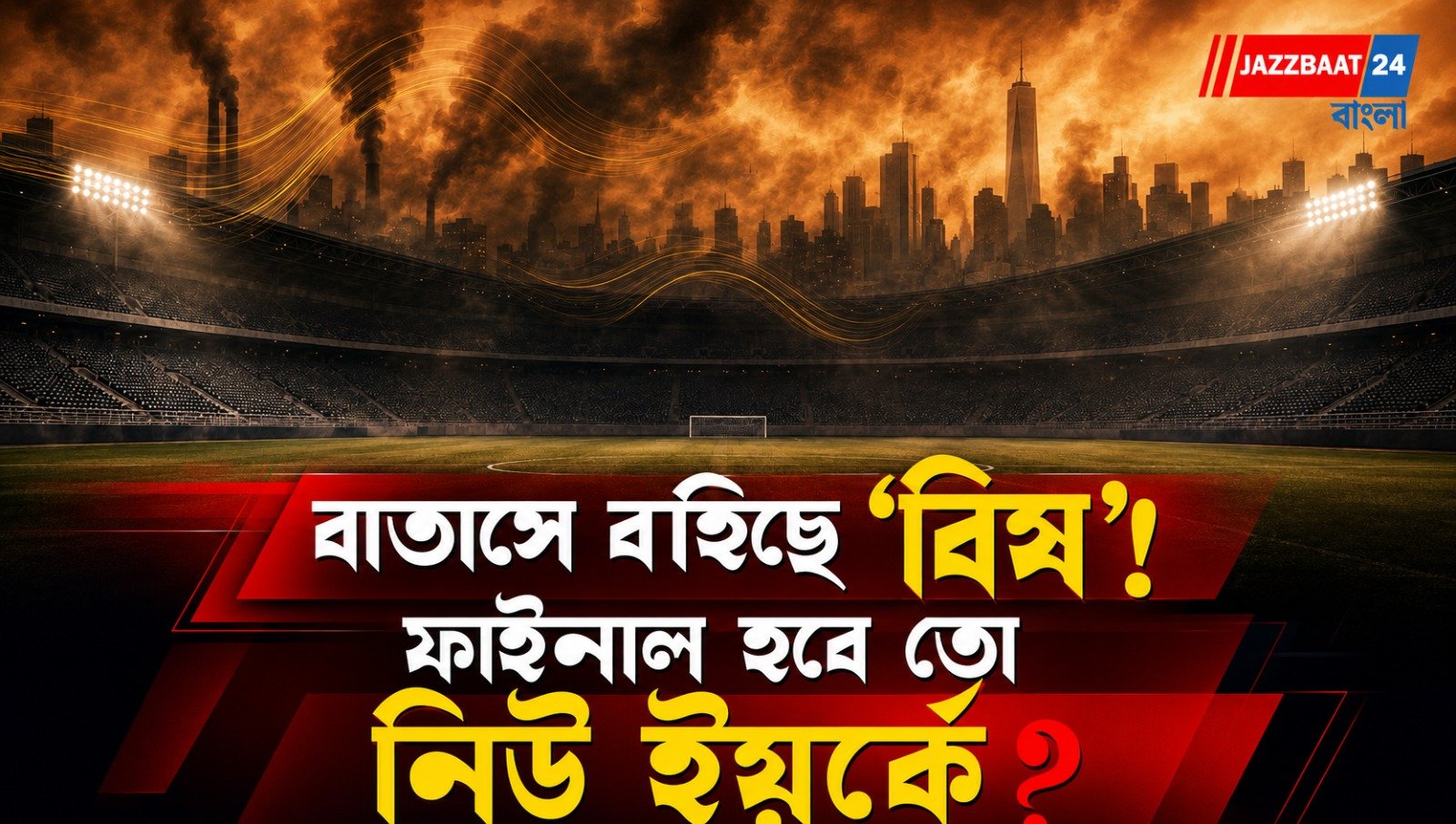 বাতাসে বহিছে 'বিষ'! ফাইনাল হবে তো নিউ ইয়র্কে?