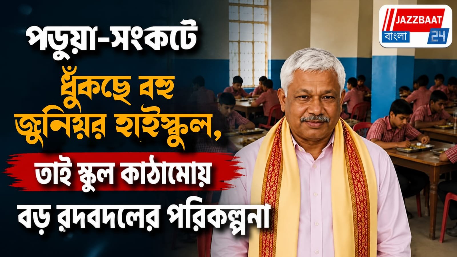এক ছাতার তলায় অষ্টম শ্রেণি পর্যন্ত! হাইস্কুলের সঙ্গে মিশবে জুনিয়র হাইস্কুল