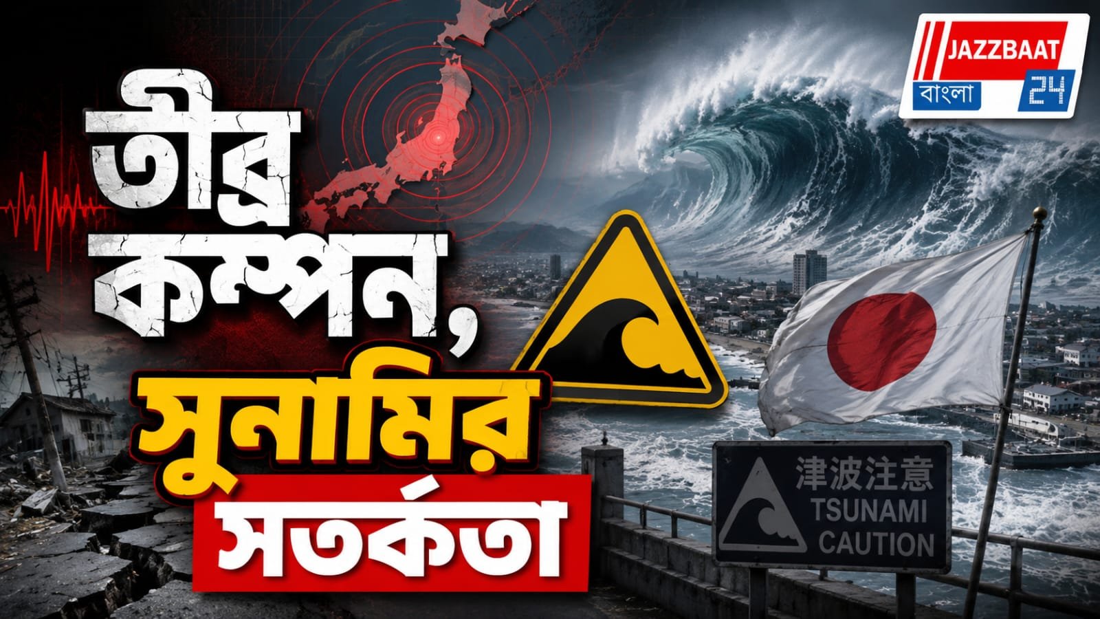৭.১ মাত্রার ভূমিকম্পে কেঁপে উঠল জাপান, জারি সুনামির সতর্কতা