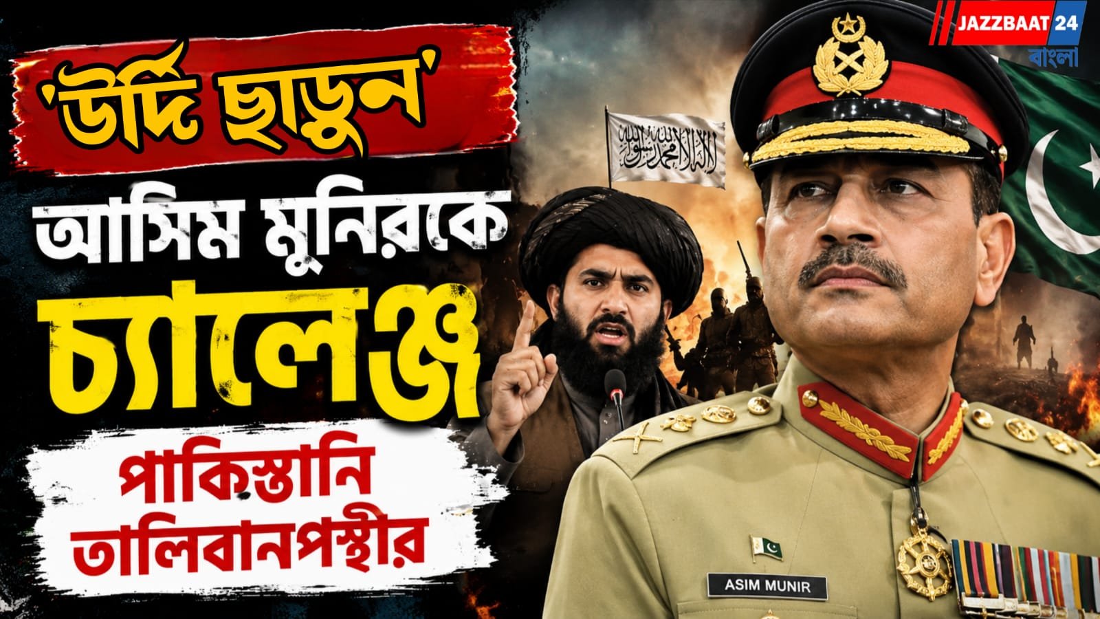'উর্দি ছাড়ুন,' আসিম মুনিরকে চ্যালেঞ্জ পাকিস্তানি তালিবানপন্থীর