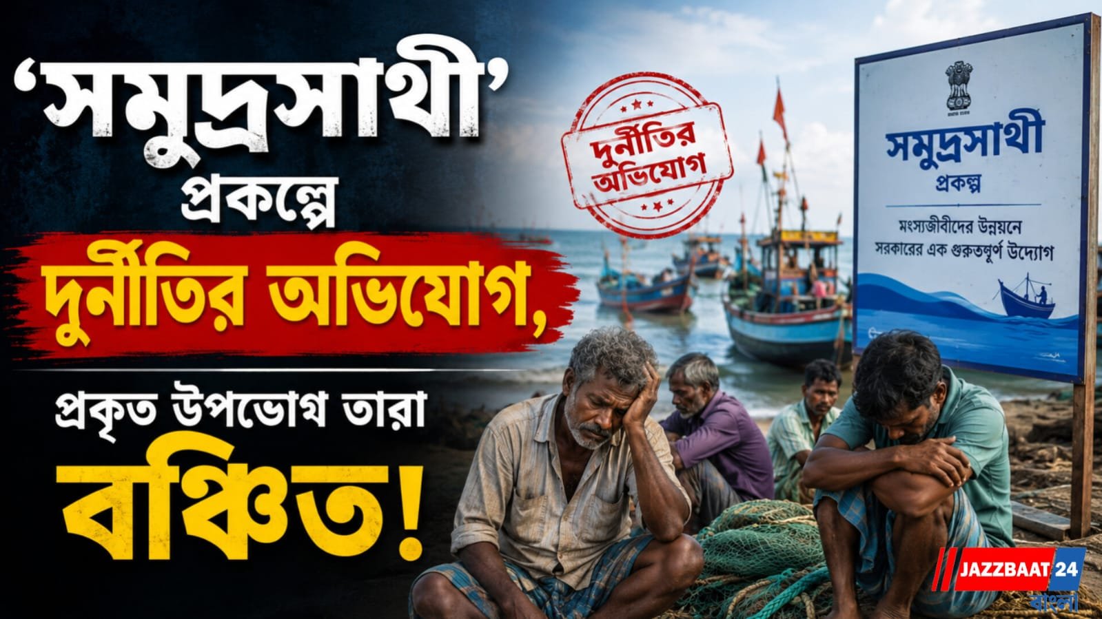 'সমুদ্রসাথী' প্রকল্পে দুর্নীতির অভিযোগ, প্রকৃত উপভোগ তারা বঞ্চিত!