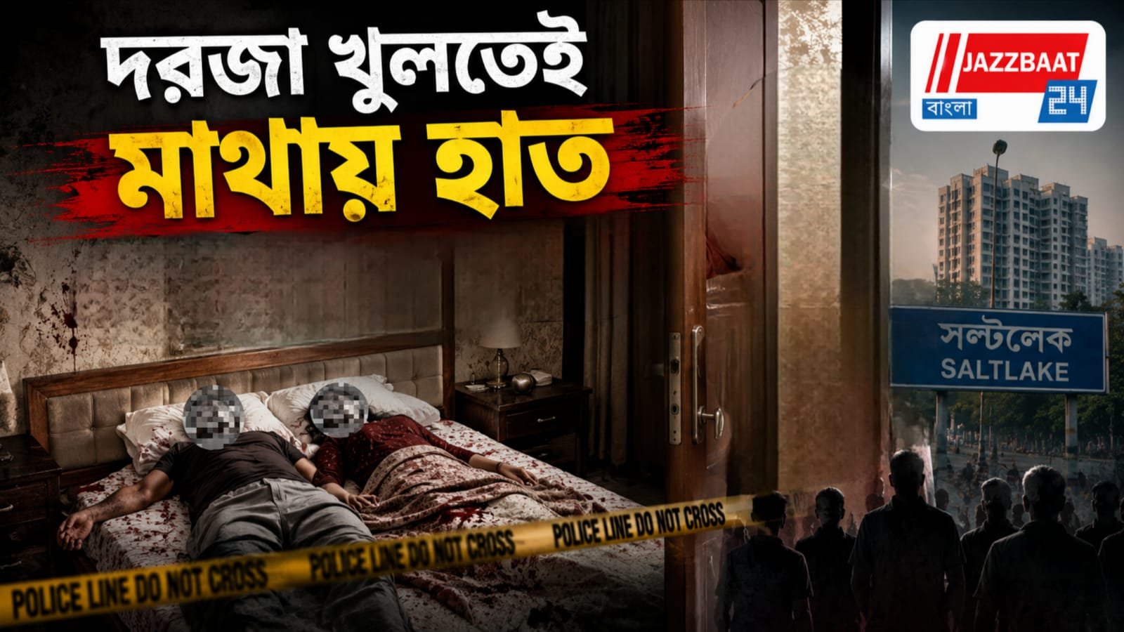 বিছানায় পড়ে স্বামী-স্ত্রীর নিথর দেহ, ব্যাপক চাঞ্চল্য সল্টলেকে