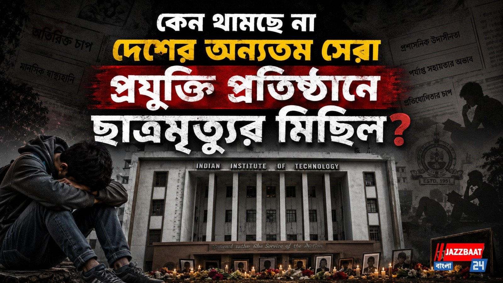 ‘পড়াশোনার চাপই সব নয়’, আইআইটি-খড়্গপুরে ছাত্রমৃত্যু নিয়ে অকপট ডিরেক্টর