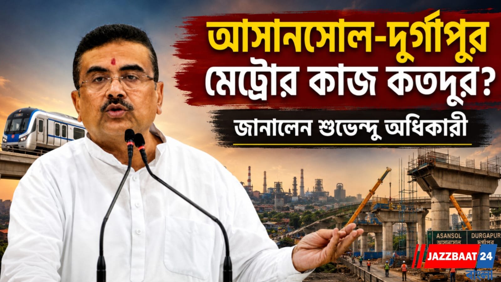 আসানসোল-দুর্গাপুর মেট্রোর কাজ কতদূর? জানালেন মুখ্যমন্ত্রী