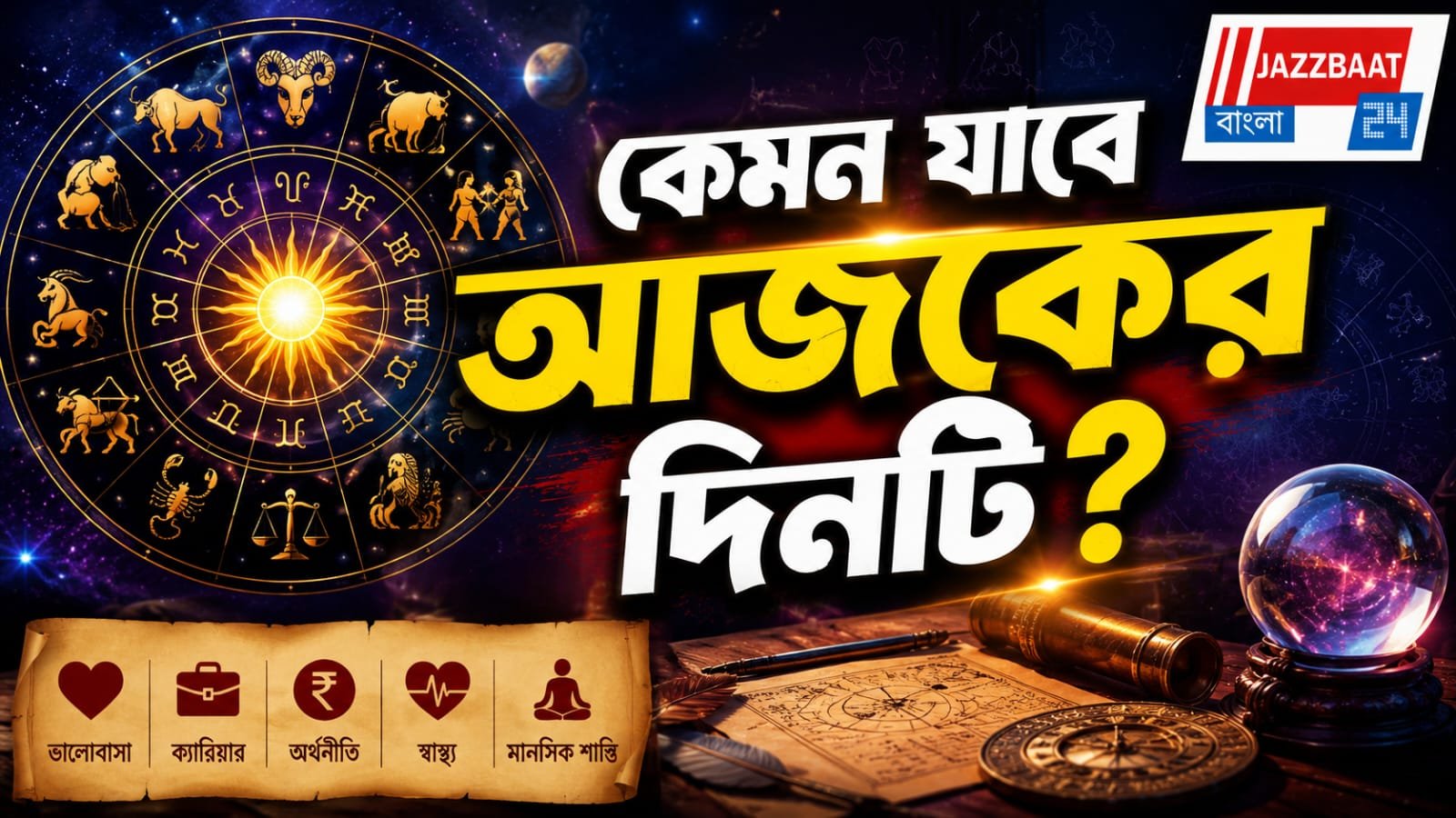 আর্থিক বিনিয়োগে লাভের যোগ রয়েছে এই রাশির জাতকদের, দেখুন আজকের রাশিফল