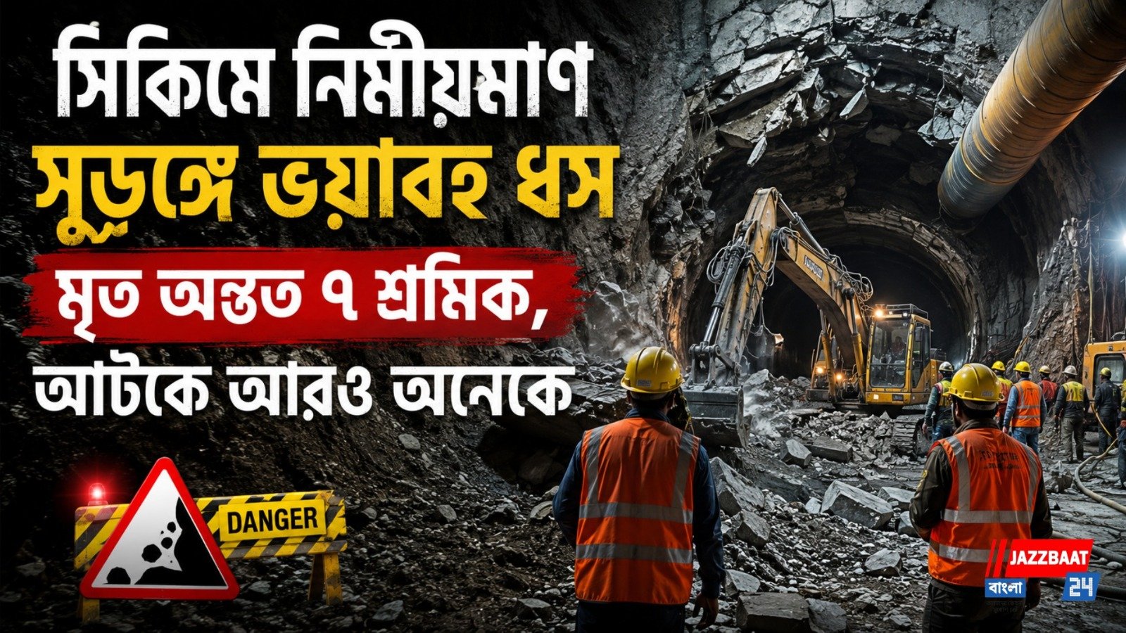সিকিমে নির্মীয়মাণ সুড়ঙ্গে ভয়াবহ ধস, মৃত অন্তত ৭ শ্রমিক, আটকে আরও অনেকে