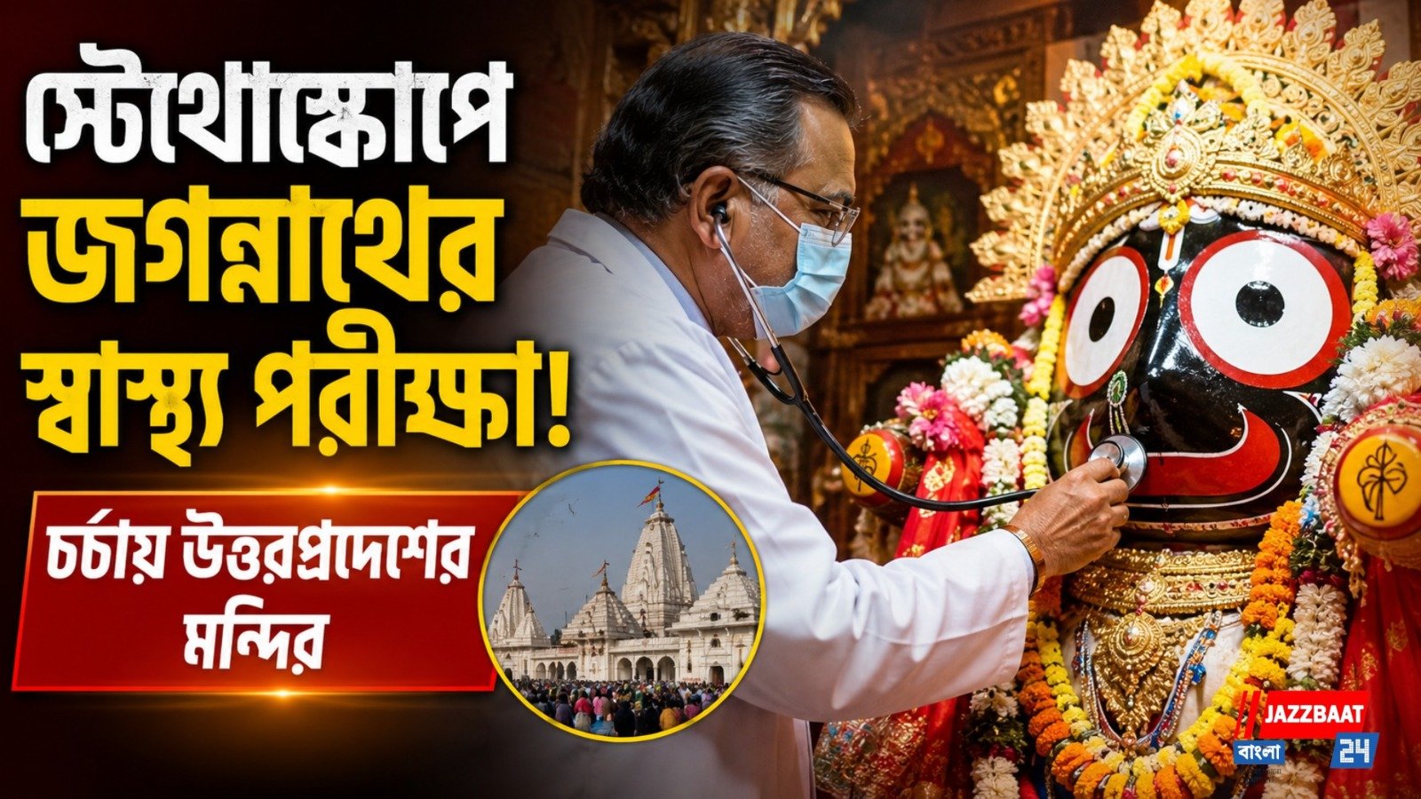 জগন্নাথের ‘মেডিক্যাল চেক-আপ’! ভাইরাল ভিডিও ঘিরে জল্পনা তুঙ্গে