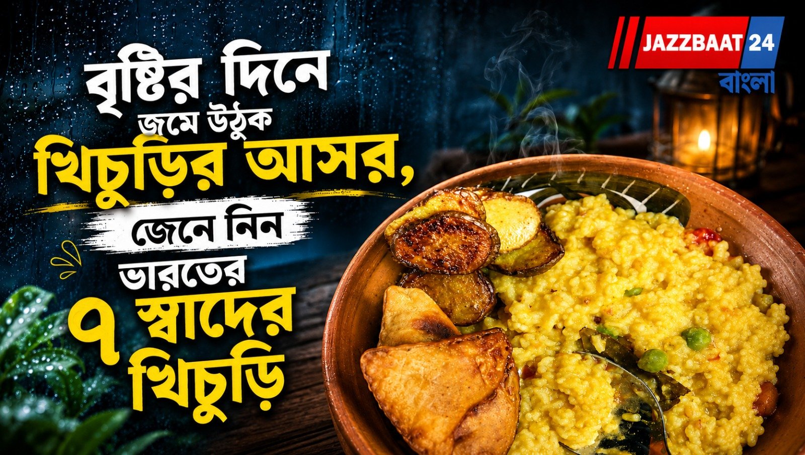 বৃষ্টির দিনে জমে উঠুক খিচুড়ির আসর, জেনে নিন ভারতের ৭ স্বাদের খিচুড়ি