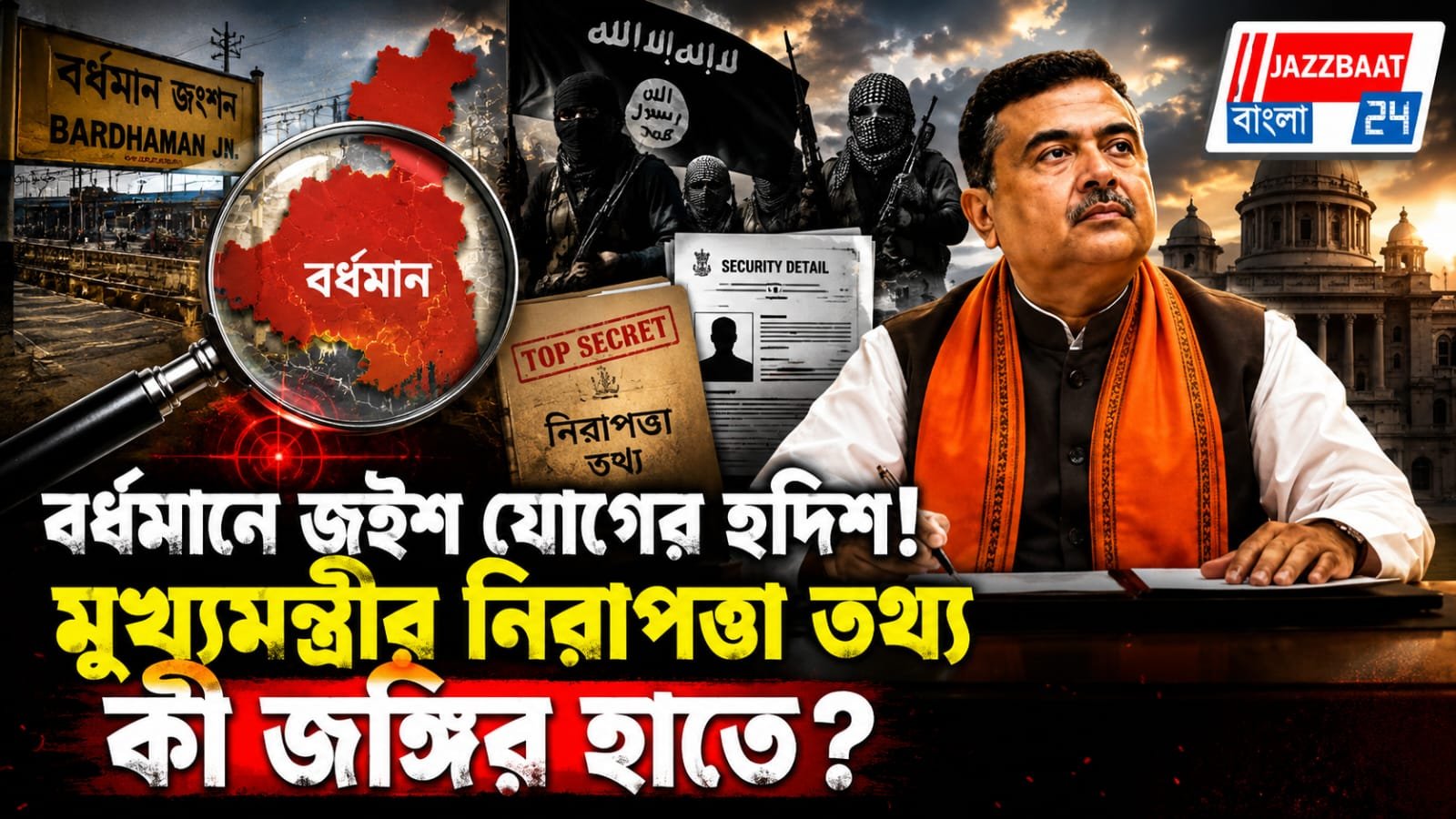 মোস্ট ওয়ান্টেড জঙ্গীর নজরে মুখ্যমন্ত্রীর গতিবিধি, তবে কি চলছিল নাশকতার ছক!