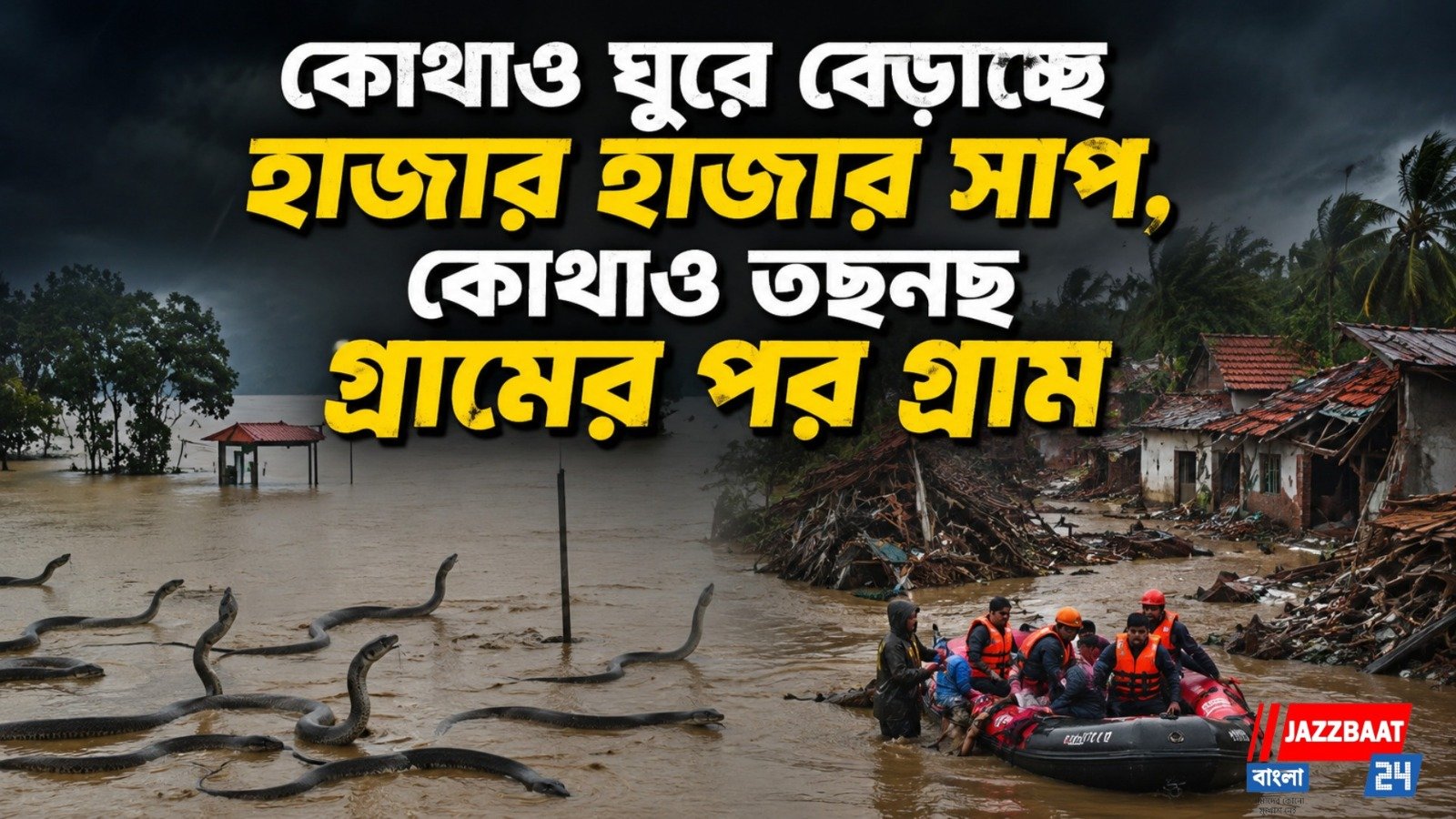টাইফুন-হড়পা বানের জোড়া তাণ্ডব! চিনজুড়ে থরহরিকম্প! ছবি দেখলে শিউরে উঠবেন