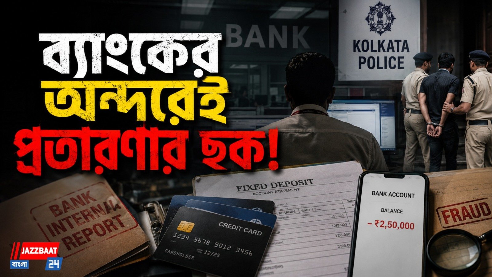 গ্রাহকের গোপন তথ্য ব্যবহার করে লক্ষ লক্ষ টাকার প্রতারণা, গ্রেপ্তার অভিযুক্ত