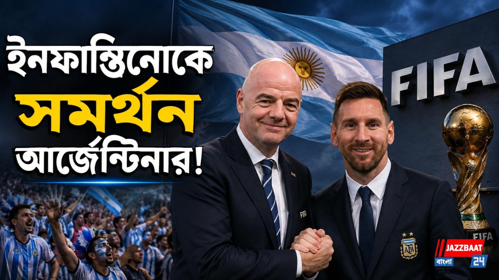 তদন্তের মাঝেই ইনফান্তিনোর পাশে দাঁড়াল আর্জেন্টিনা, নয়া জল্পনা শুরু বিশ্ব ফুটবলে