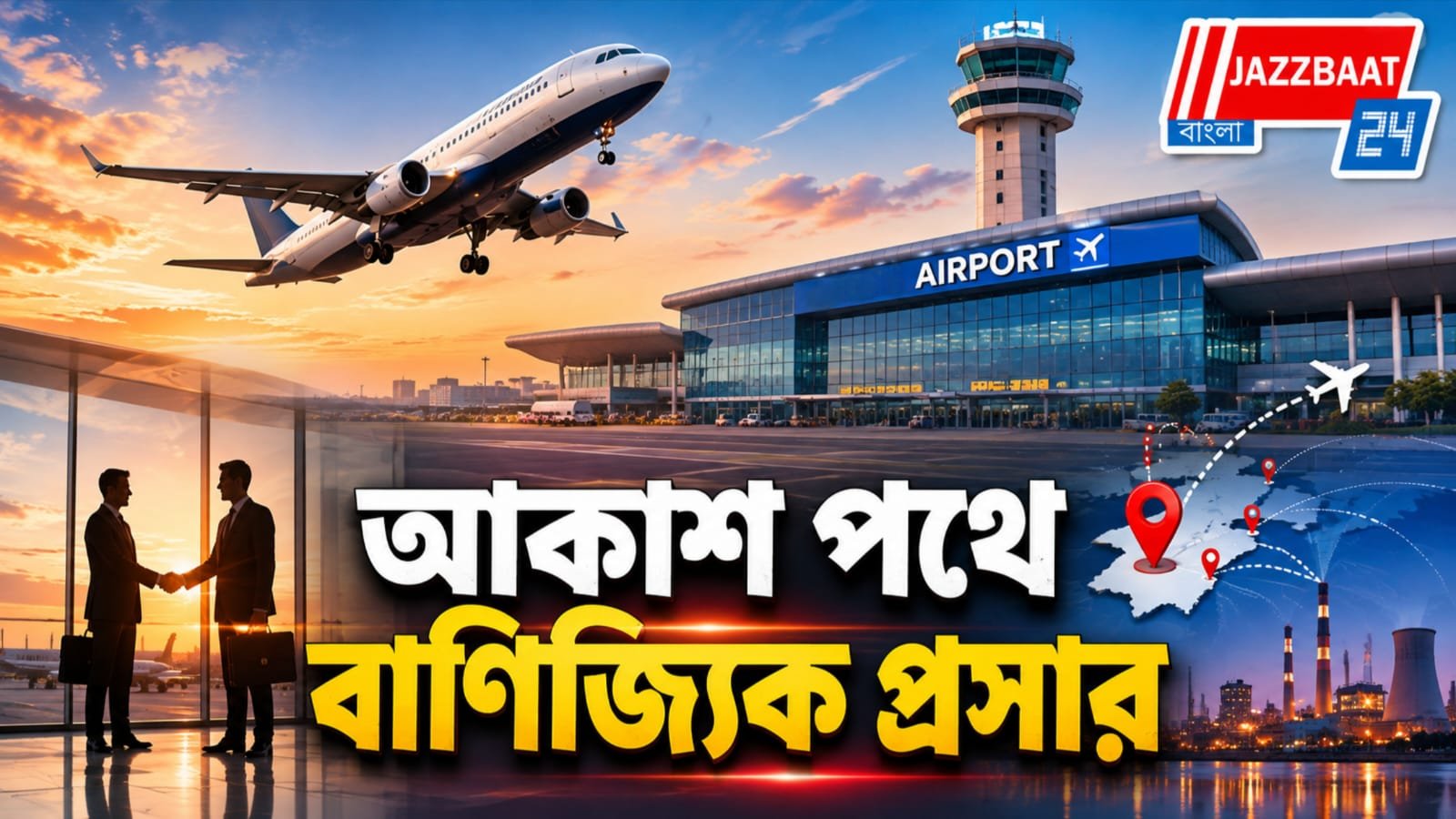 বিনিয়োগে গতি  আকাশপথে জোর, দিল্লি সহ একাধিক রুটে ফ্লাইটের দাবি!