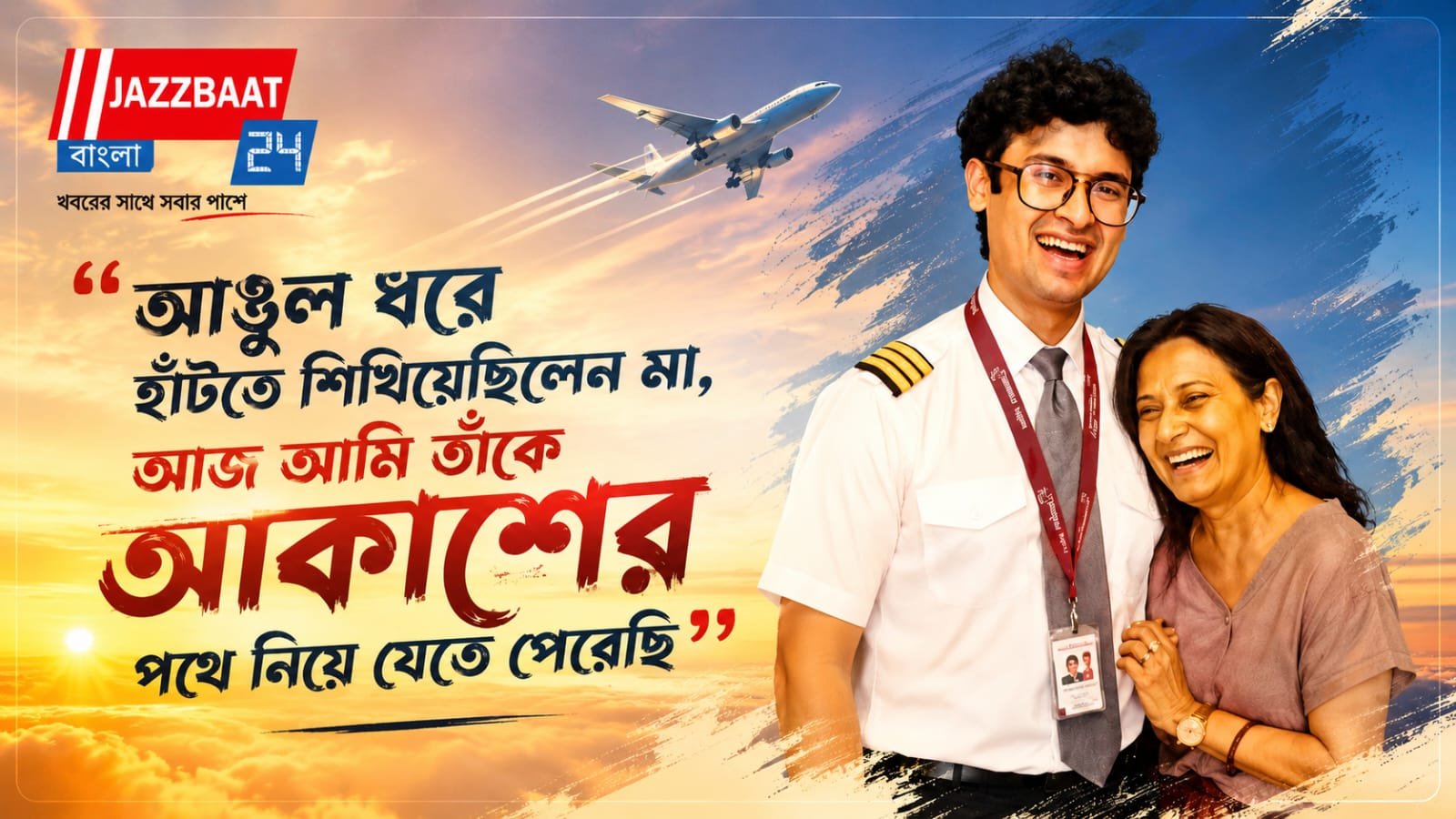 ককপিটে ছেলে, জানালার ধারে মা! হাজার যাত্রার ভিড়ে এই উড়ানই হয়ে রইল সবচেয়ে প্রিয়