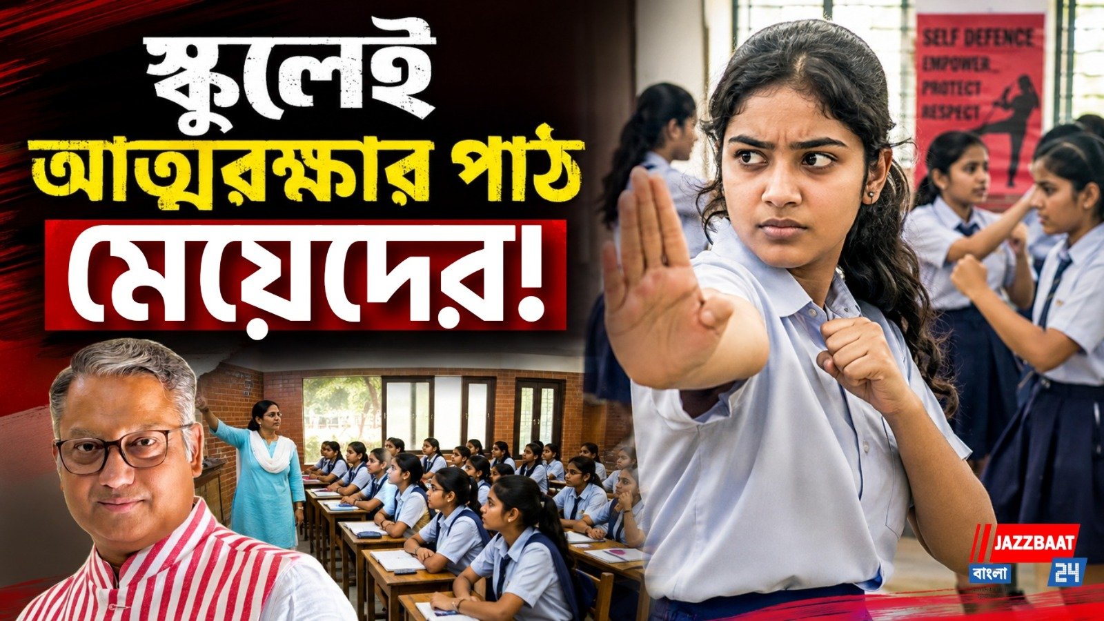 নারী নিরাপত্তায় বড় পদক্ষেপ, স্কুলে ছাত্রীদের জন্য ‘রানি লক্ষ্মীবাঈ আত্মরক্ষা প্রশিক্ষণ’