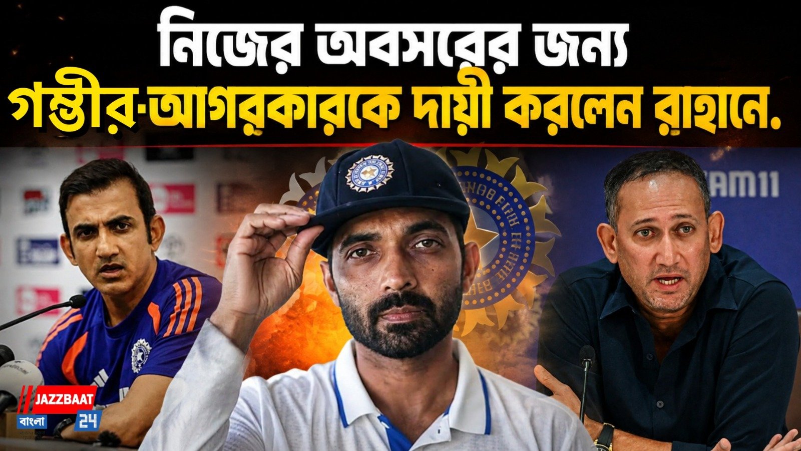 রোহিত-বিরাটের পাশে রাহানে, অবসর নিয়ে বিস্ফোরক অভিযোগ প্রাক্তন ক্রিকেটারের