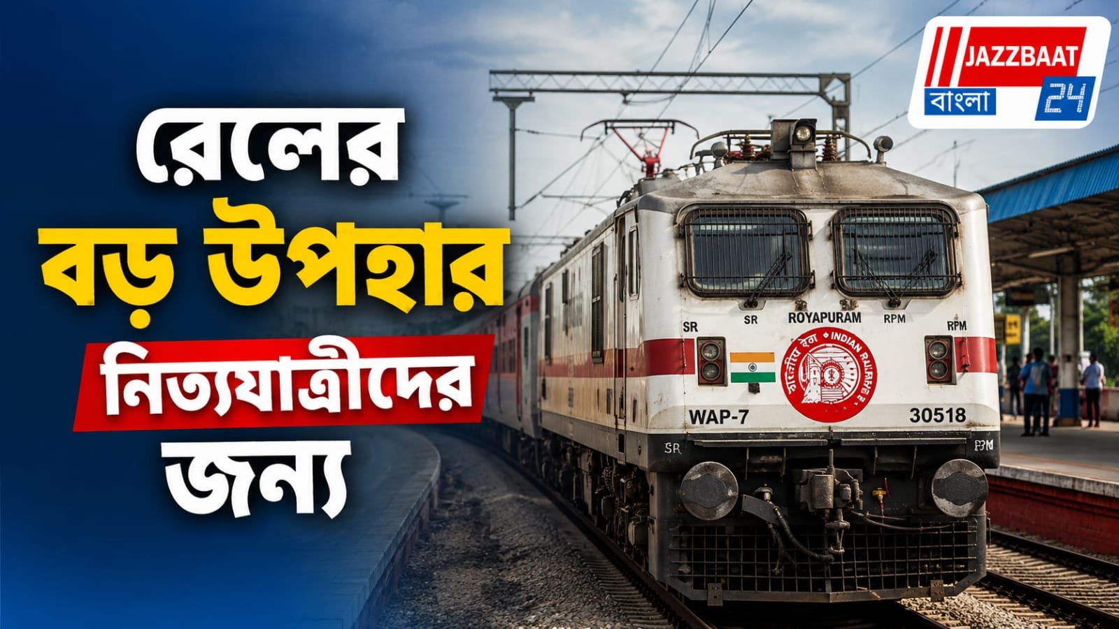 আমঘাটা-কৃষ্ণনগর রুটে বাড়ল লোকাল ট্রেন, স্বস্তি পেল নিত্যযাত্রীরা!