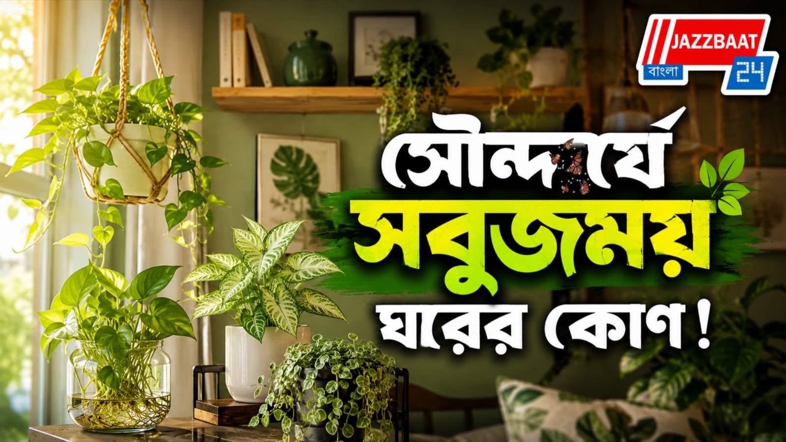 ইট-কাঠের জীবনে সবুজের স্পর্শ, অল্প যত্নের ঘর সাজানো