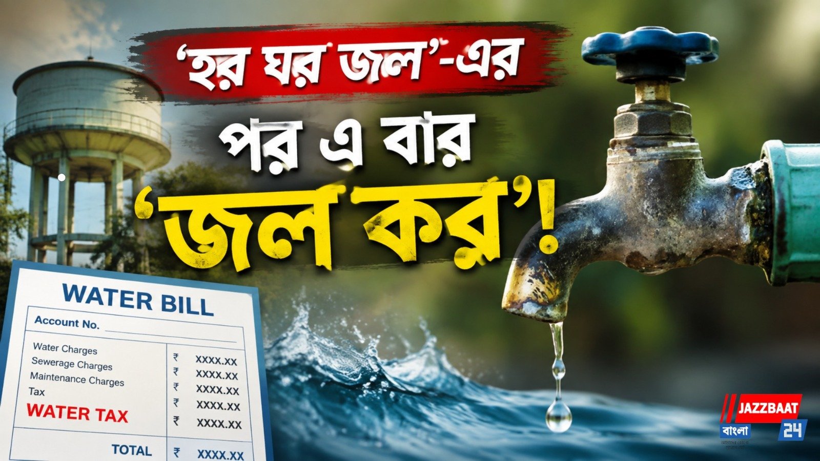 নলের জলে এবার মাসিক চার্জ! প্রশ্নের মুখে কেন্দ্রের 'জল জীবন মিশন-২' প্রকল্প