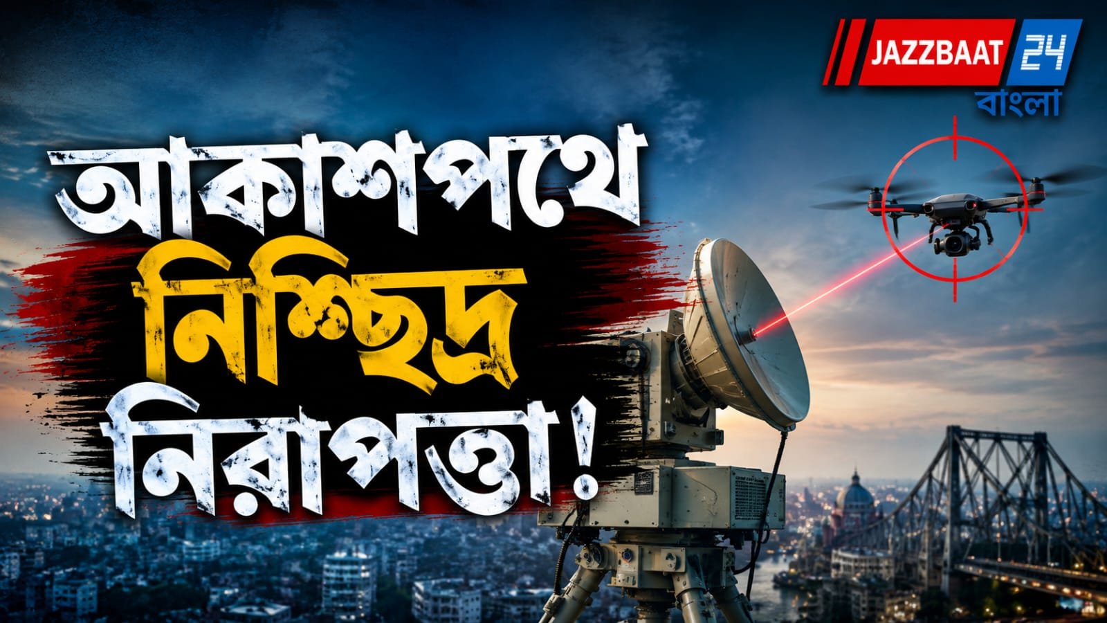 আরও আঁটোসাঁটো নিরাপত্তা, অবৈধ ড্রোন ঠেকাতে বড় পদক্ষেপ কলকাতা পুলিশের