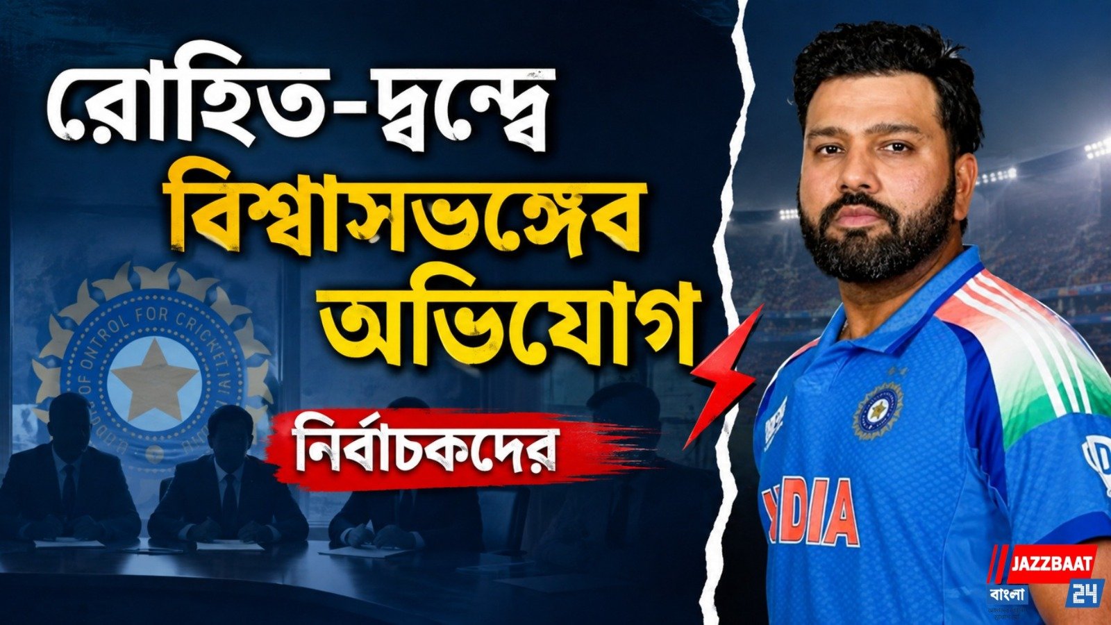 হিটম্যানকে নিয়ে সংঘাত চরমে, দ্বিধাবিভক্ত ভারতীয় বোর্ডের অন্দরমহল