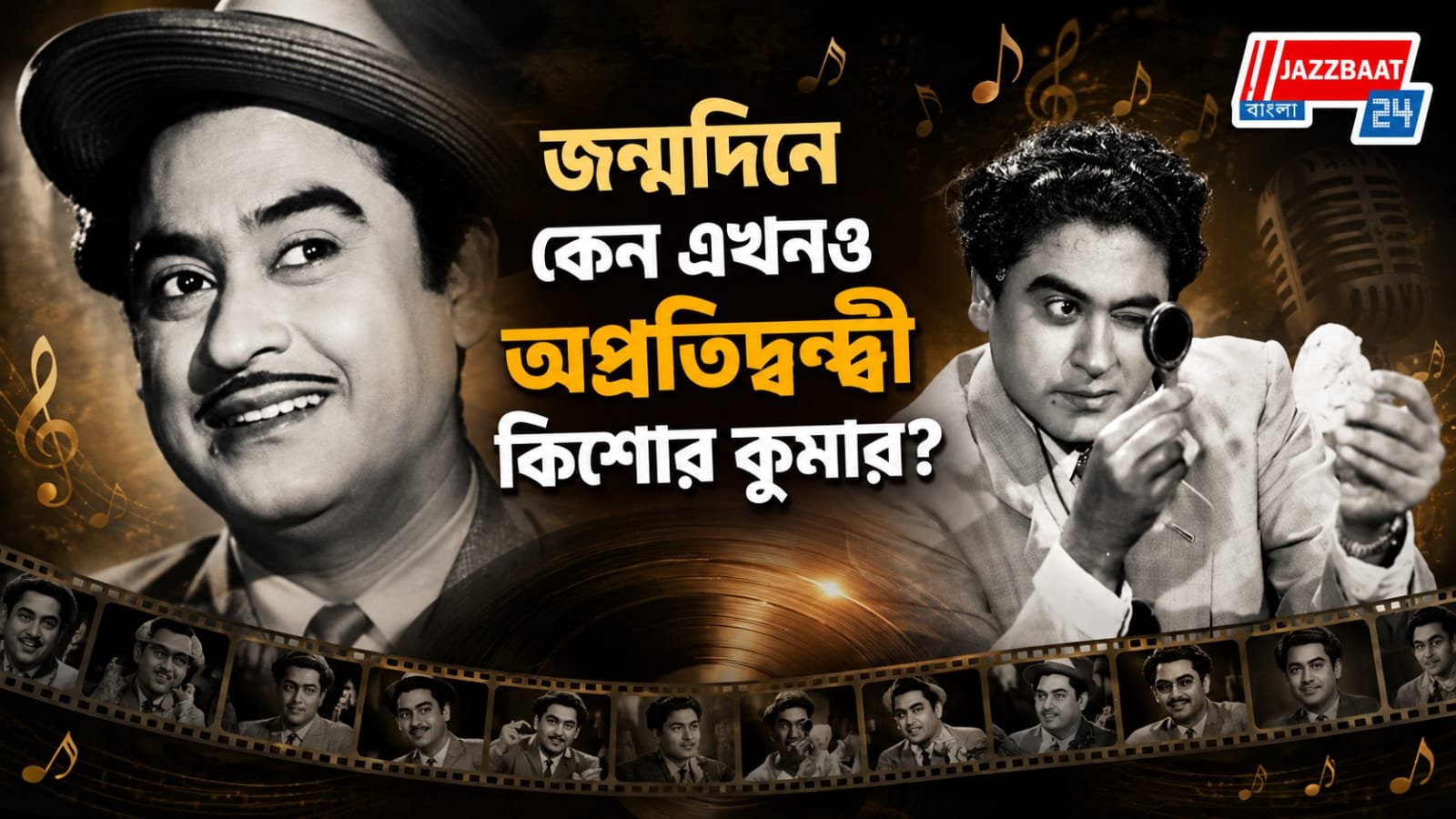 জন্মদিনে কেন এখনও অপ্রতিদ্বন্দ্বী কিশোর কুমার?