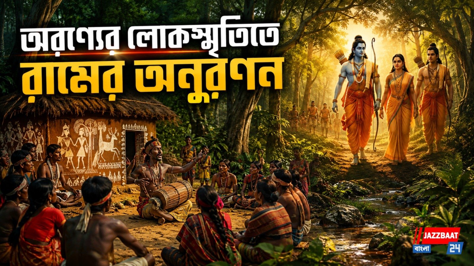 অরণ্যের লোকস্মৃতিতে রামের অনুরণন