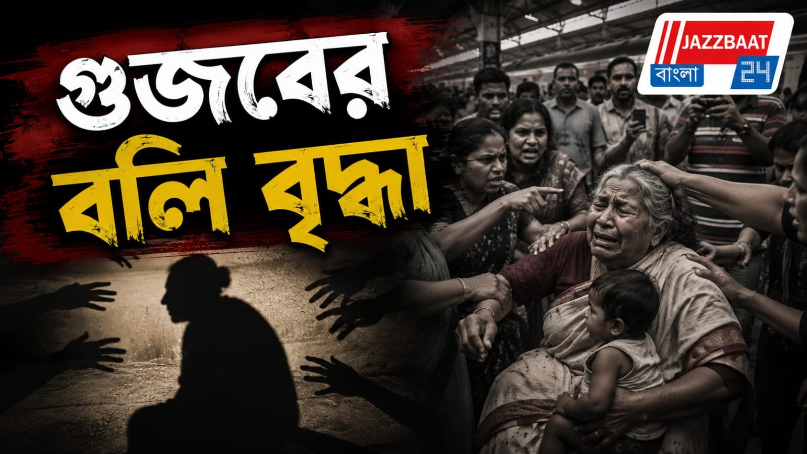 কোলে রয়েছে ছোট্ট নাতনি, শিশু চোর সন্দেহে গণপিটুনি বৃদ্ধাকে!