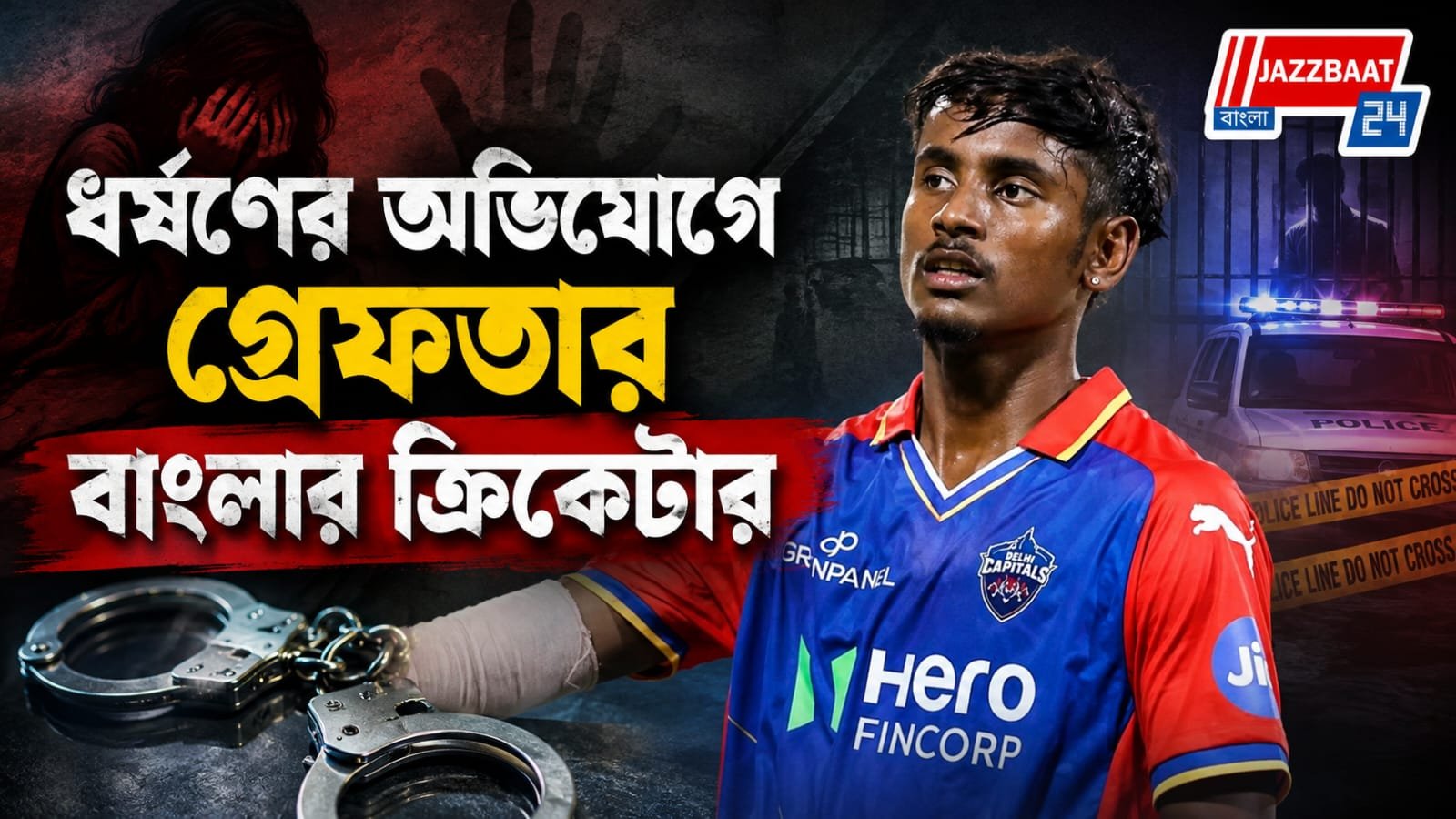 ধর্ষণ-সহ একাধিক অভিযোগ, গ্রেফতার বাংলার ক্রিকেটার অভিষেক পোড়েল