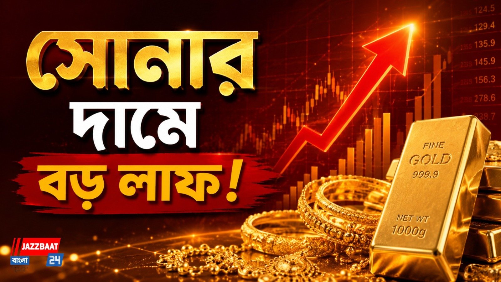 ঊর্ধ্বমুখী সোনার দাম, প্রতি গ্রামে বাড়ল ৩০-৩৫ টাকা