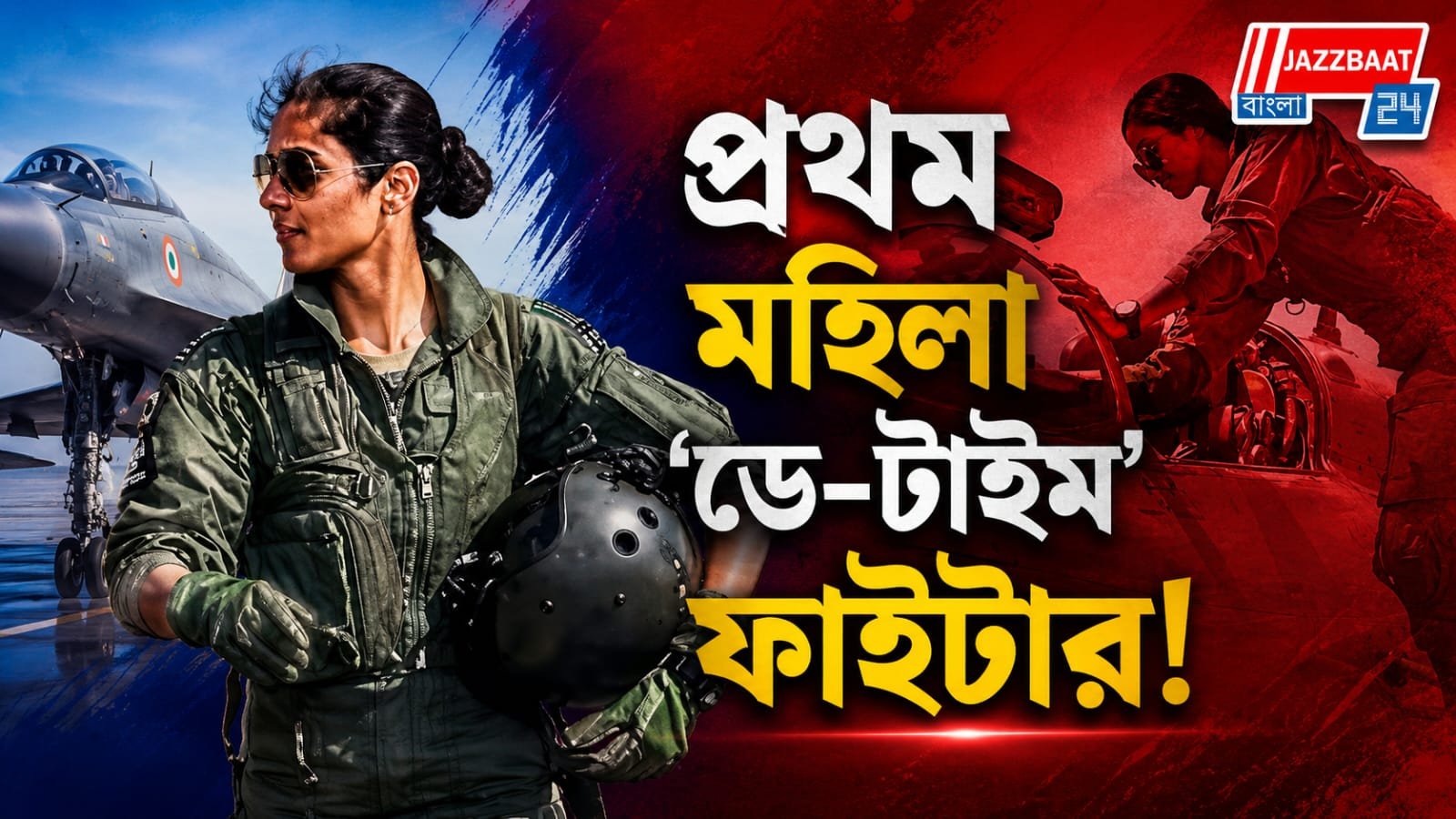 ইতিহাস গড়লেন ভাবনা কান্ত, 'টপ গান' সমতুল্য প্রশিক্ষণে উত্তীর্ণ  ইমেজ হেড: প্রথম মহিলা 'ডে-টাইম' ফাইটার!