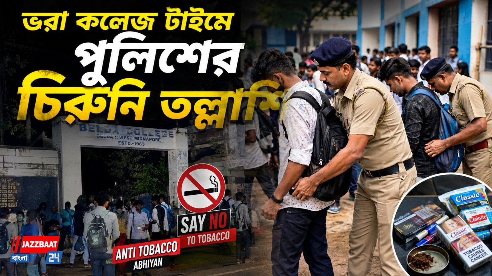 স্কুল-কলেজের সামনে নেশার রমরমা, দাবাং রূপে পুলিশ-প্রশাসন
