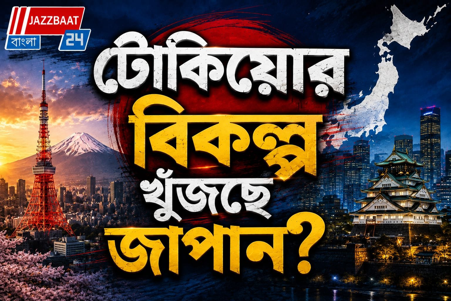 জাপানে দ্বিতীয় রাজধানী গড়ার পরিকল্পনা
