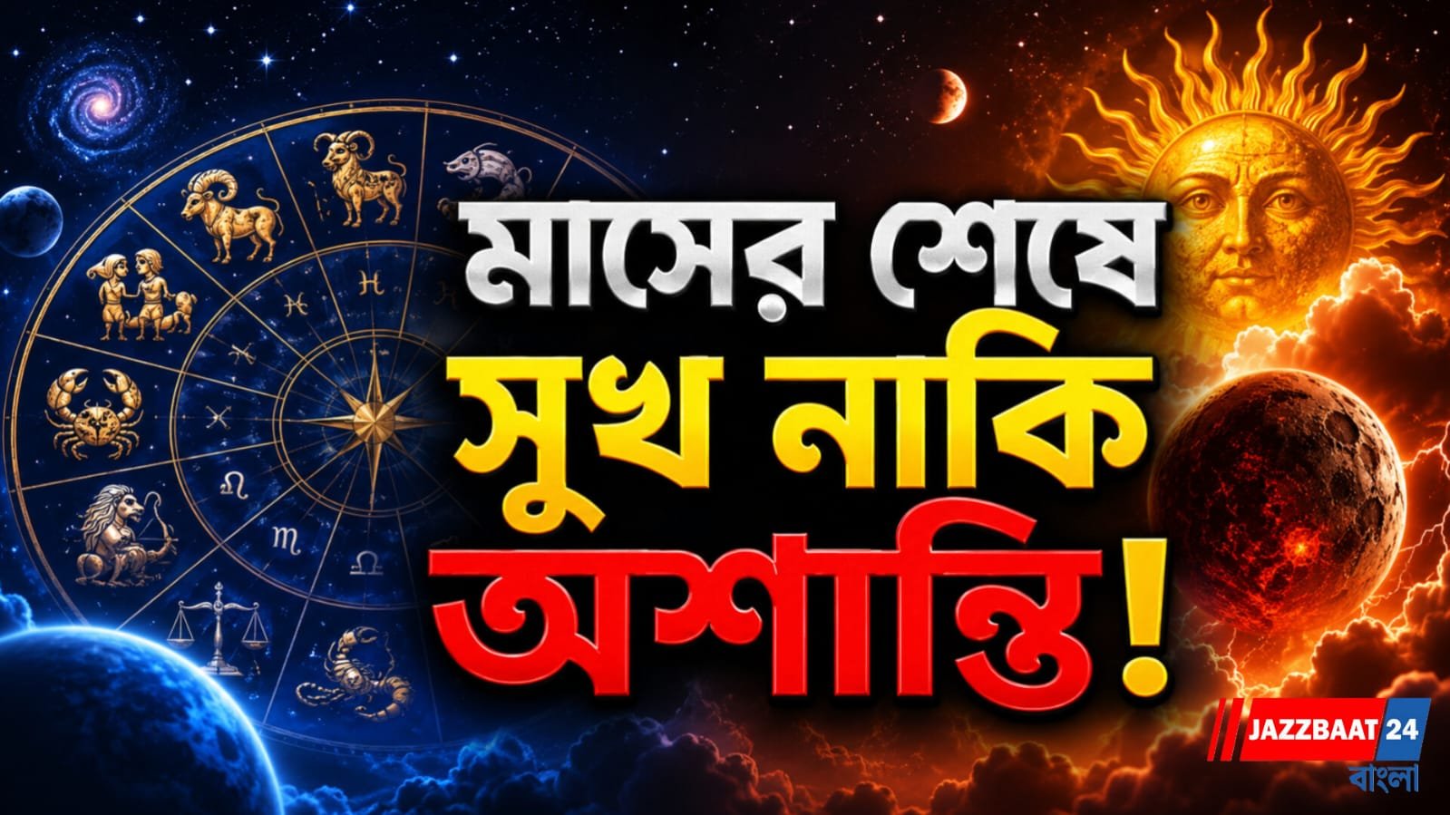 কারোর প্রেমে সুখ, কারো আবার বাড়তে পারে অশান্তি - জেনে নিন আজকের রাশিফল