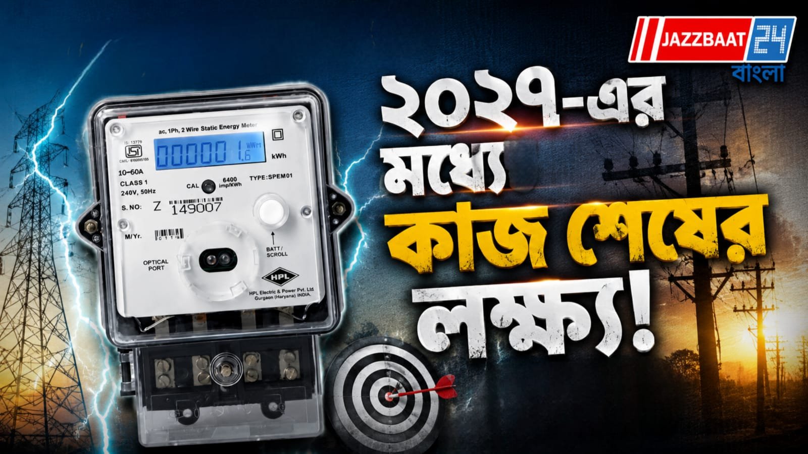 পশ্চিমবঙ্গে স্মার্ট মিটার বসানোর হার দেশের মধ্যে সর্বনিম্ন