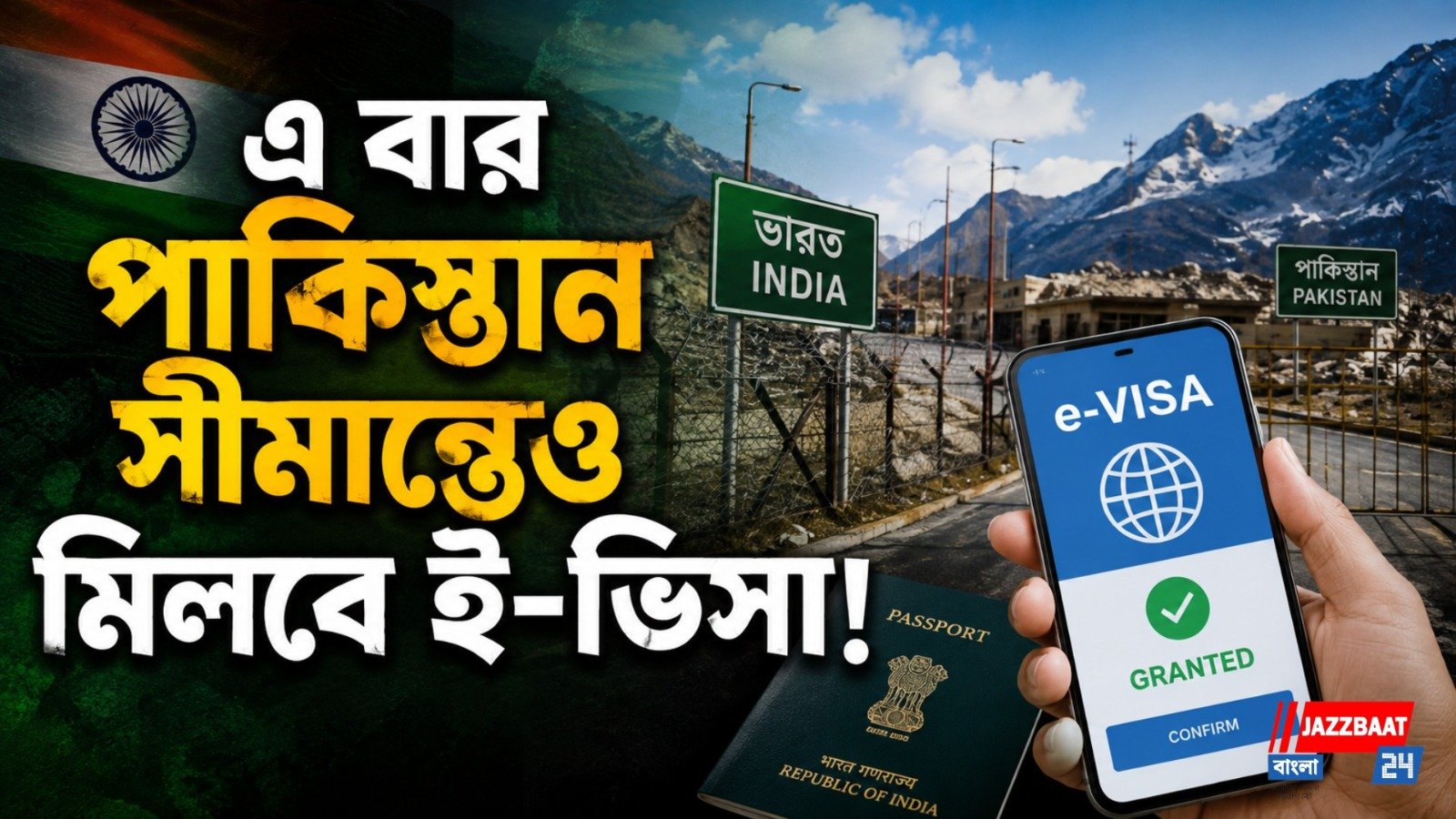 নতুন ১১ পোর্টে ই-ভিসার সুবিধা, তালিকায় বাংলার দুই সীমান্তও