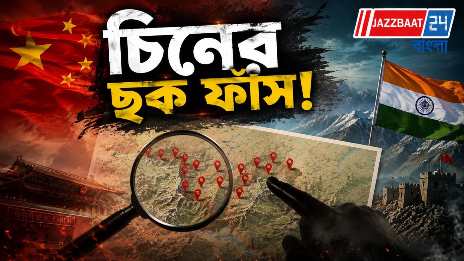 নিজেদের 'জায়গা' ধরে রাখল ভারত,মানচিত্রে বেজিংকে টক্কর নয়া দিল্লির