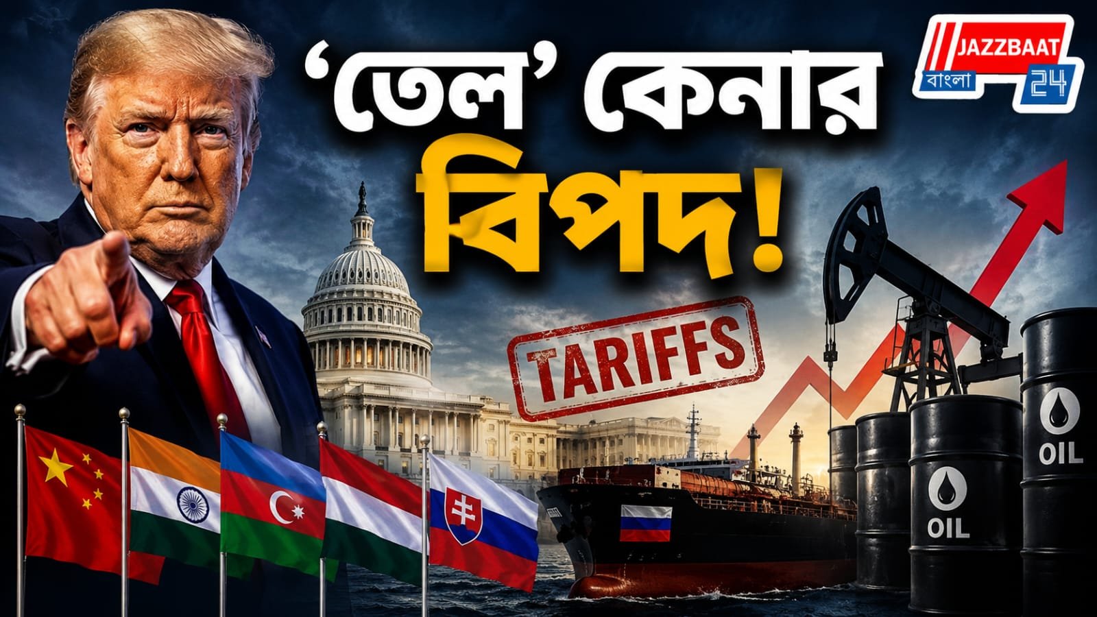 পাঁচটি দেশকে শাস্তি, 'চড়া শুল্কে'র বিল পাশ আমেরিকায়
